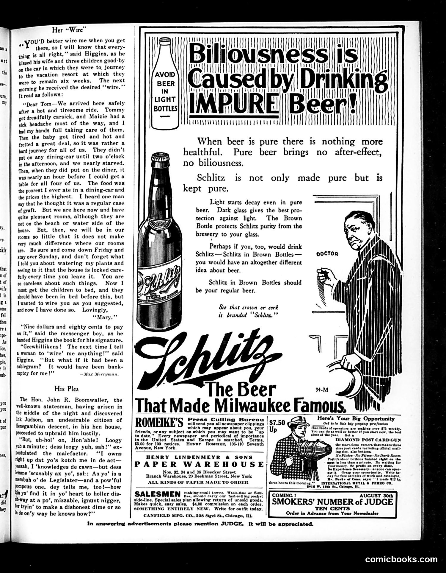 Judge — July 26, 1913 — page 19 of 24