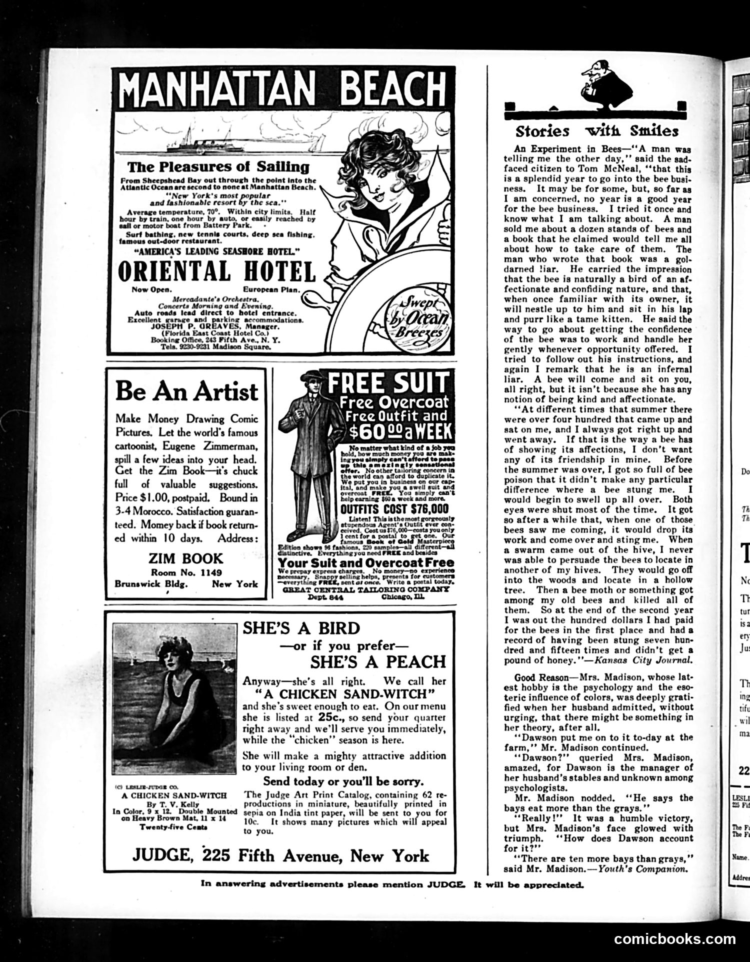 Judge — July 26, 1913 — page 22 of 24