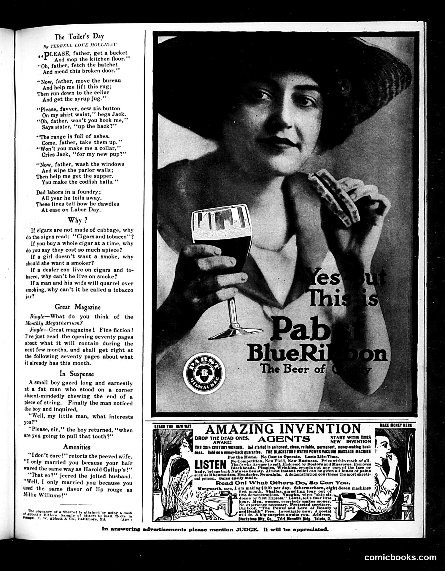 Judge — August 30, 1913 — page 19 of 24