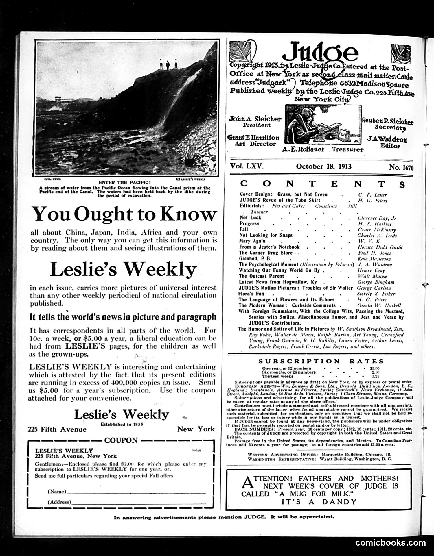 Judge — October 18, 1913 — page 2 of 24