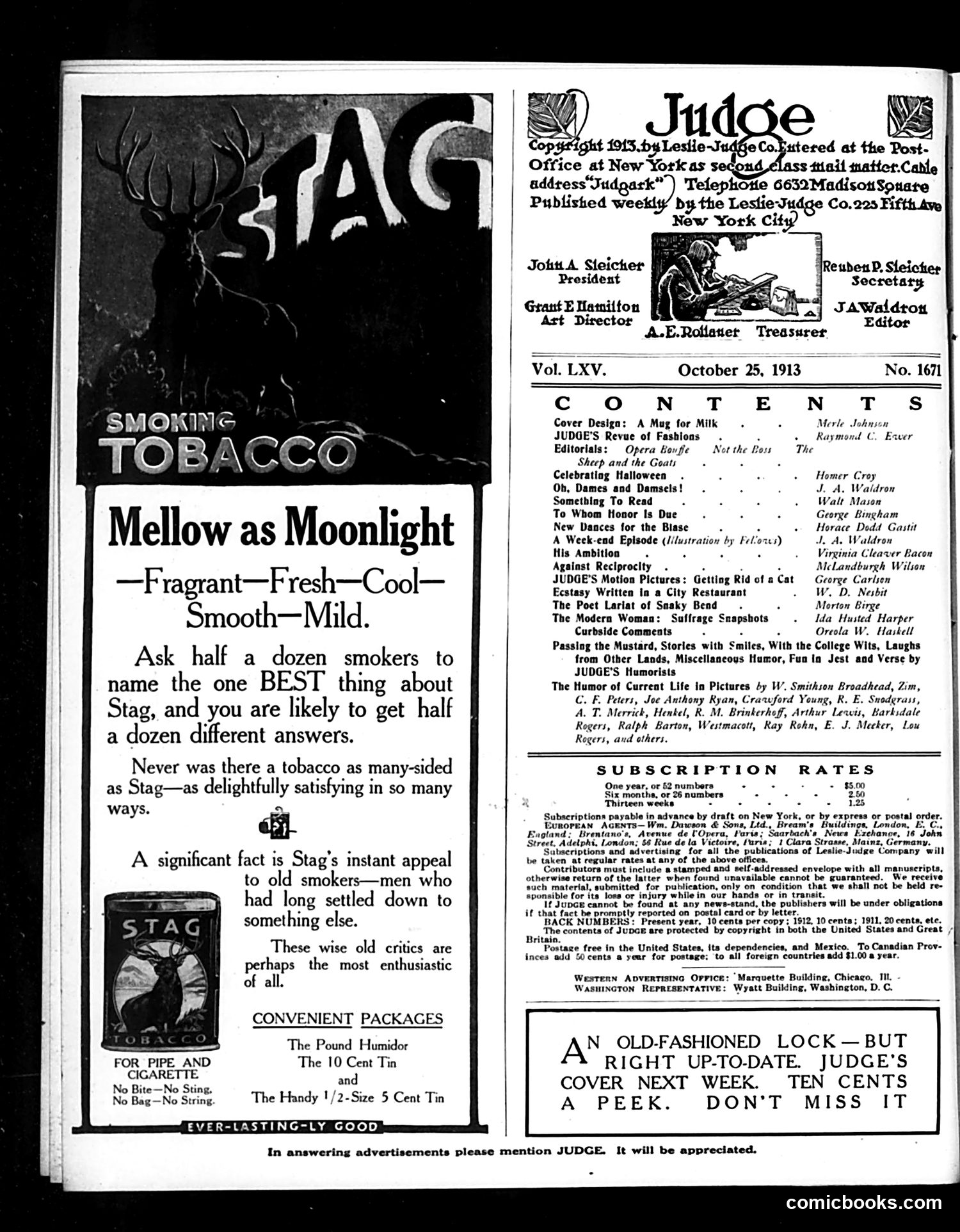 Judge — October 25, 1913 — page 2 of 24