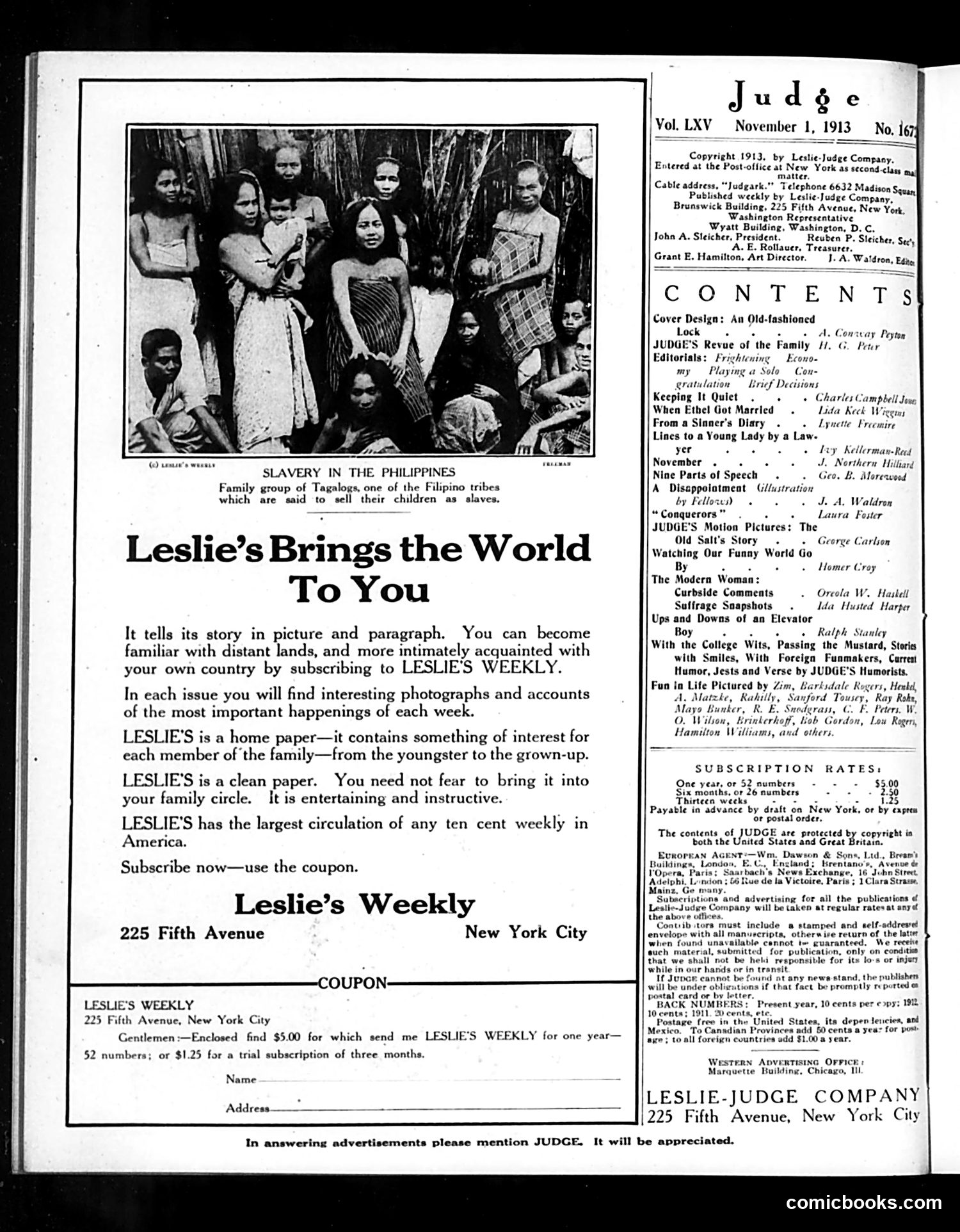 Judge — November 1, 1913 — page 2 of 24