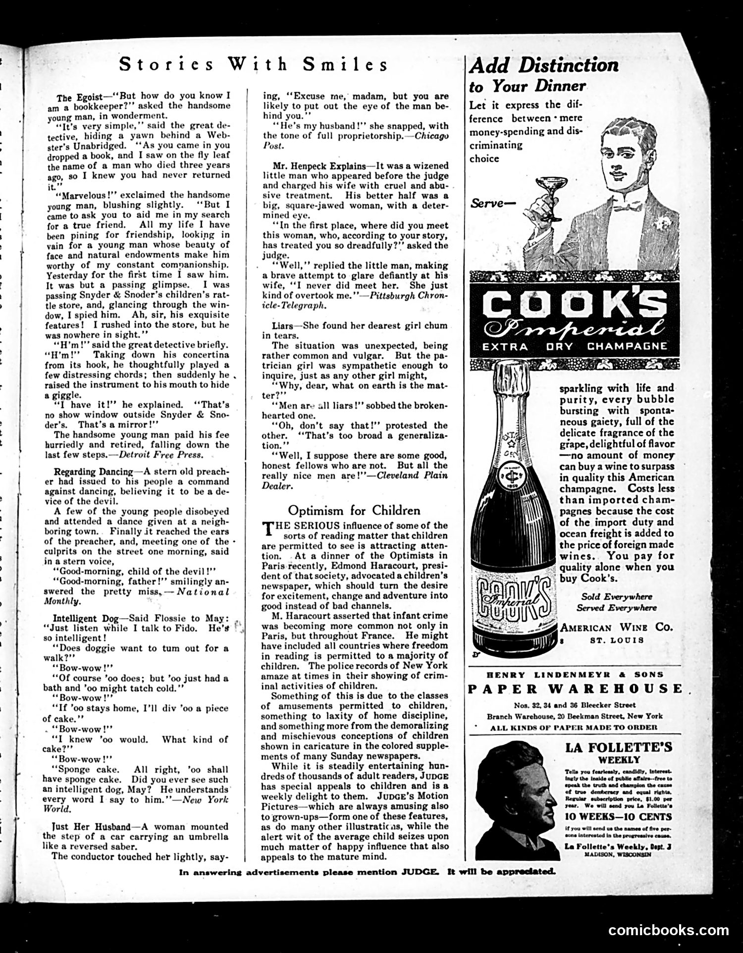 Judge — December 27, 1913 — page 23 of 25