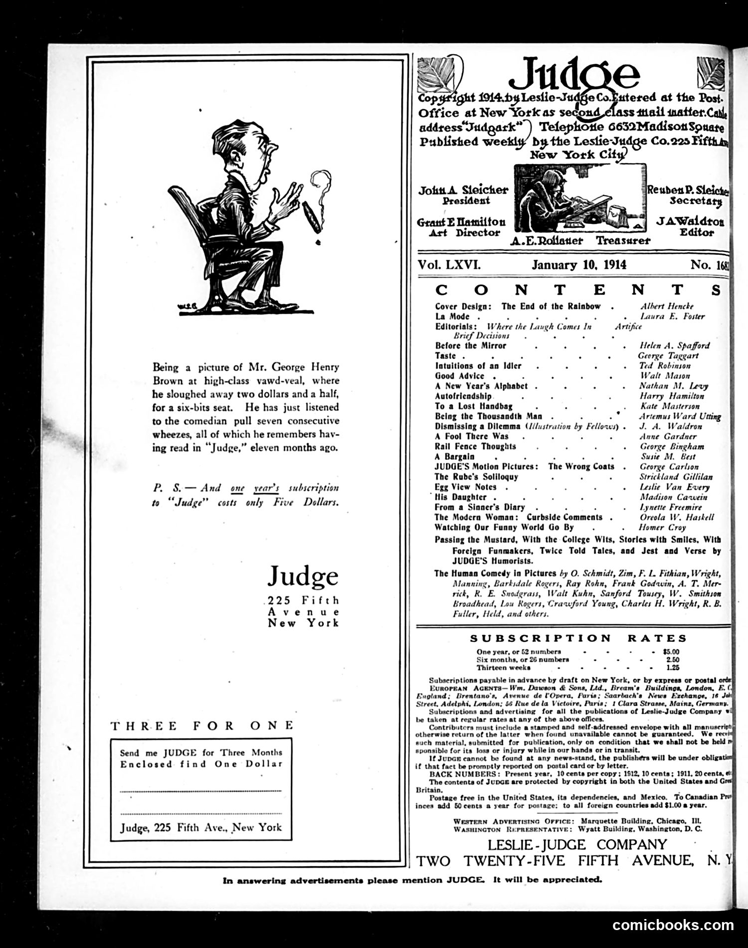 Judge — January 10, 1914 — page 2 of 24