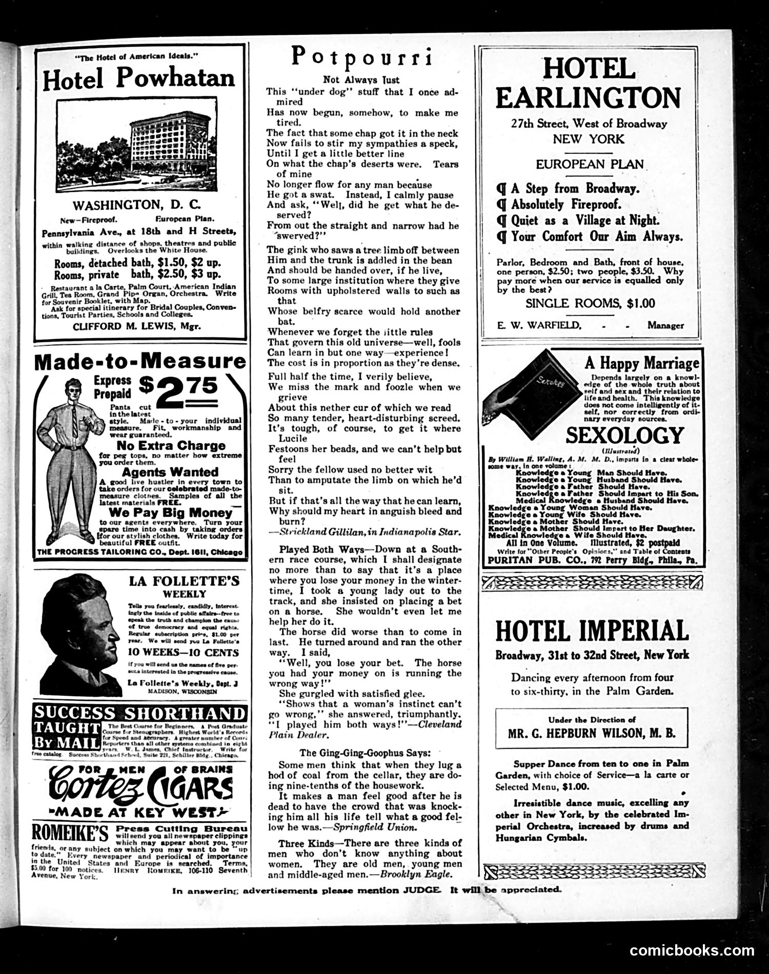 Judge — January 17, 1914 — page 23 of 24