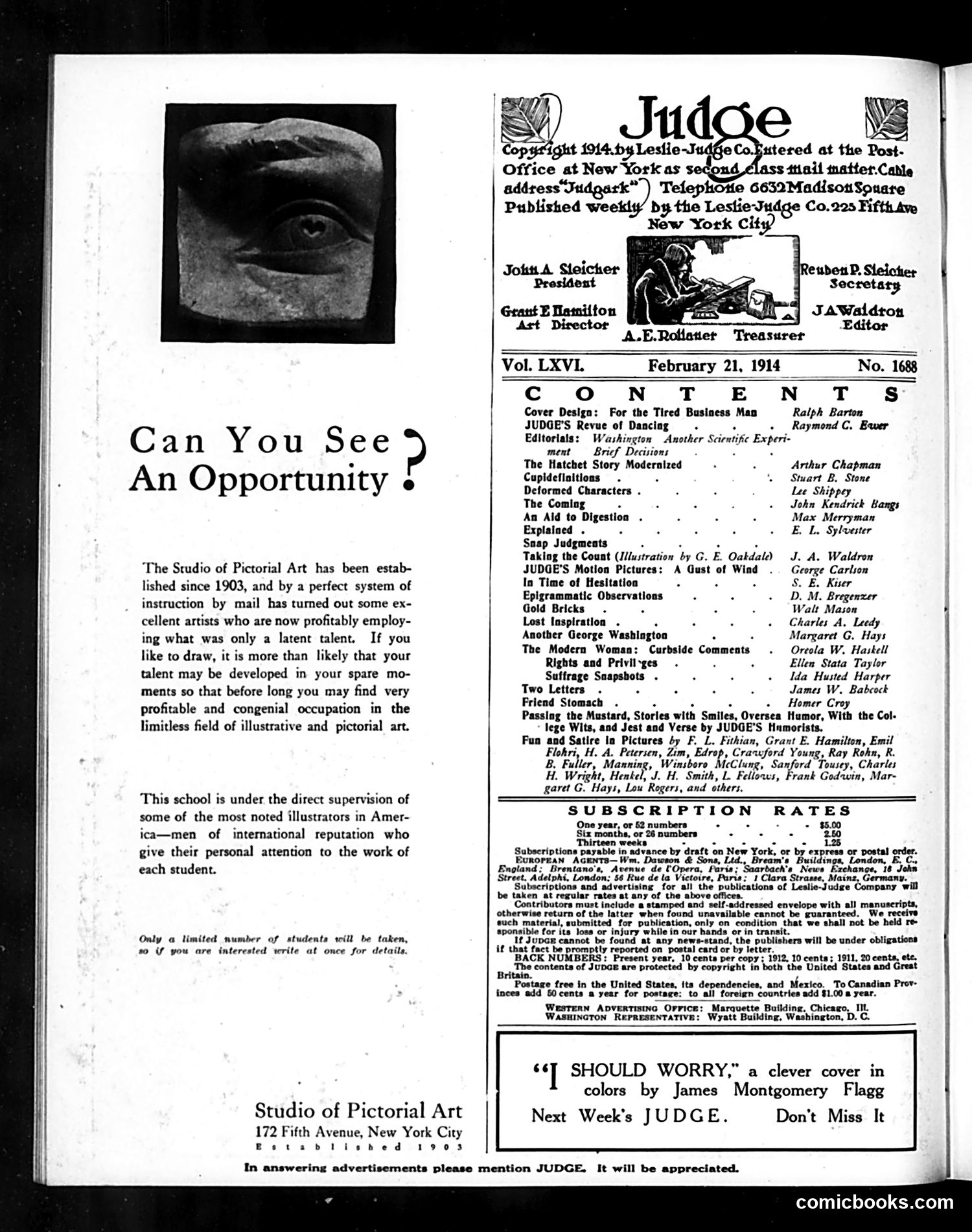 Judge — February 21, 1914 — page 2 of 24