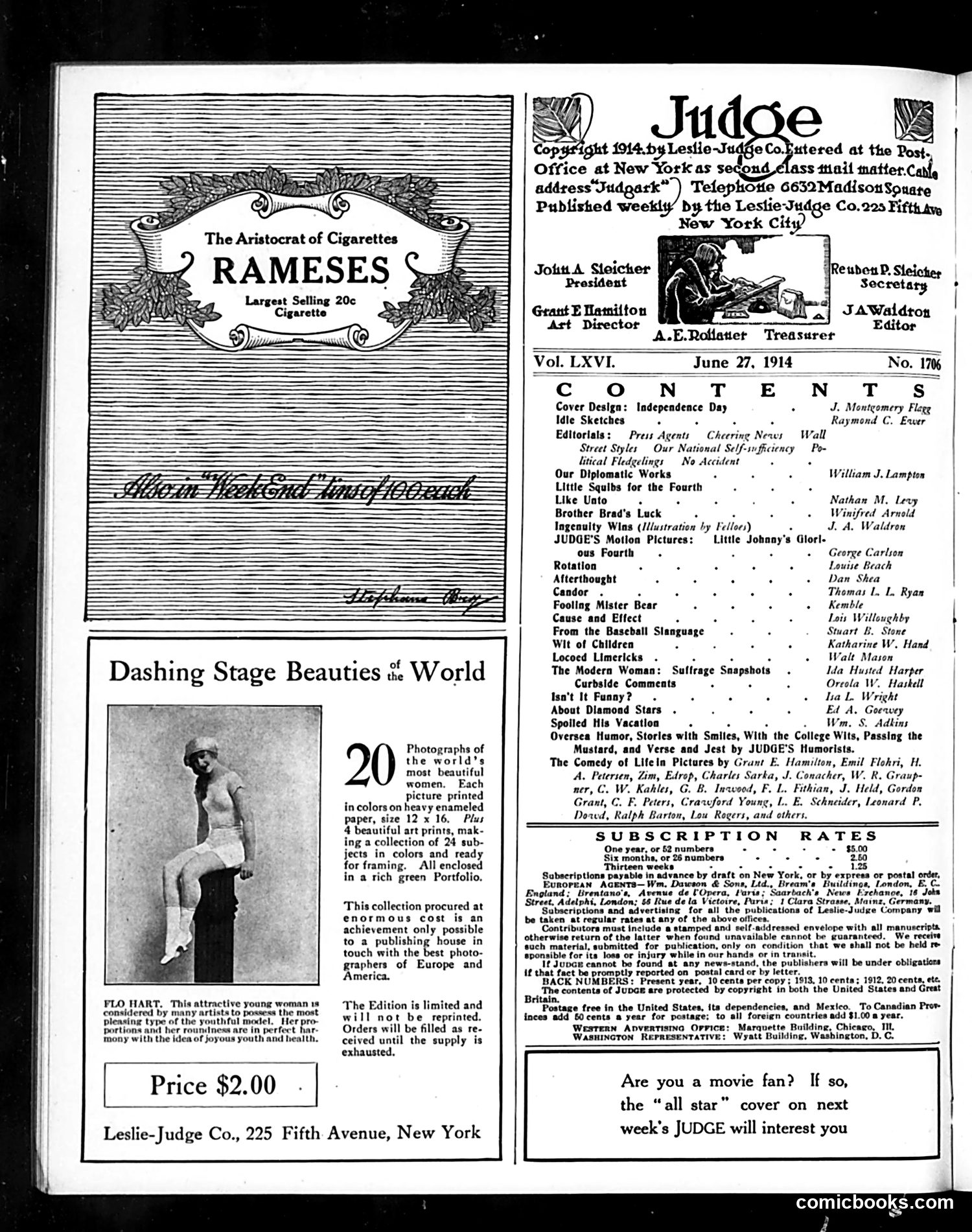 Judge — June 27, 1914 — page 2 of 25