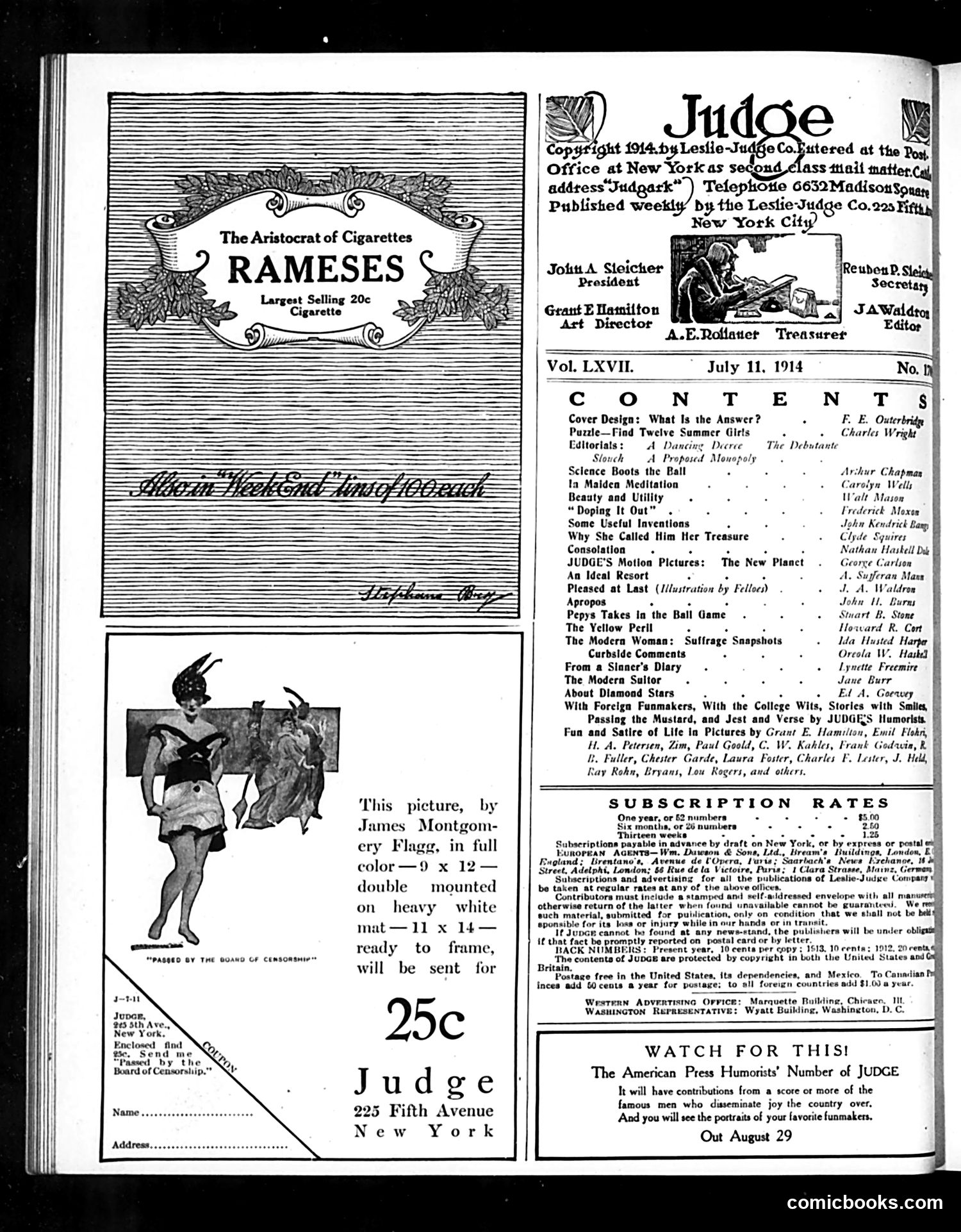 Judge — July 11, 1914 — page 2 of 24
