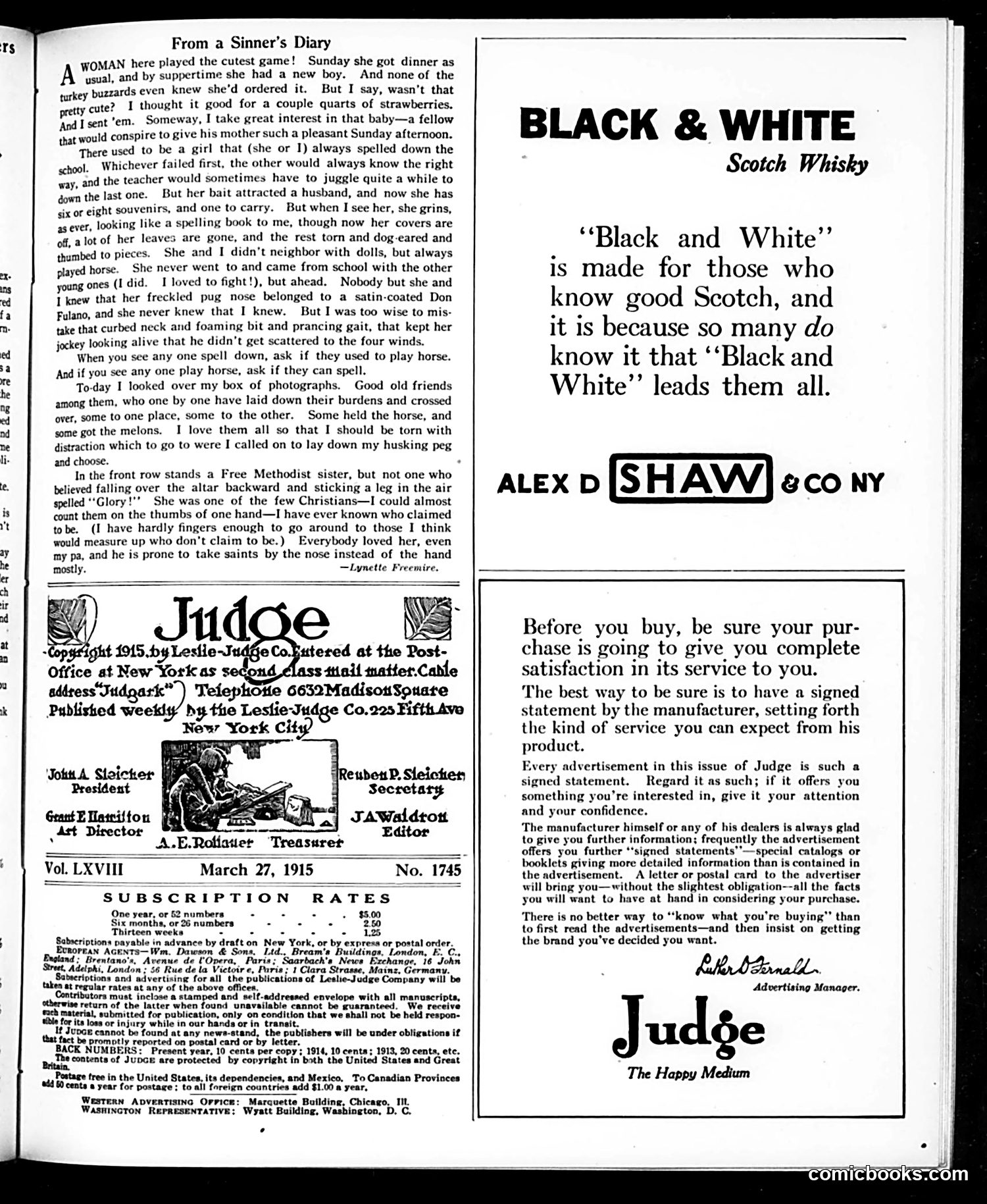 Judge — March 27, 1915 — page 19 of 24