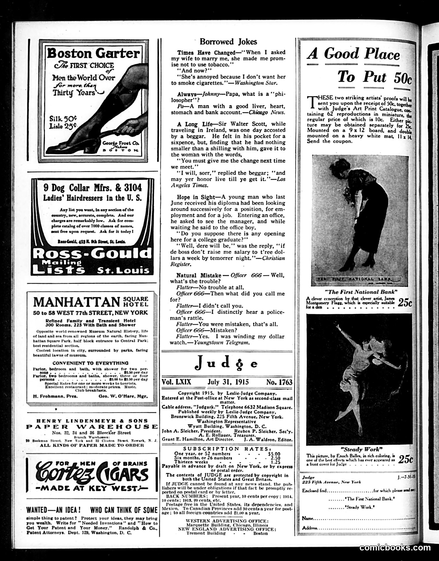 Judge — July 31, 1915 — page 26 of 28