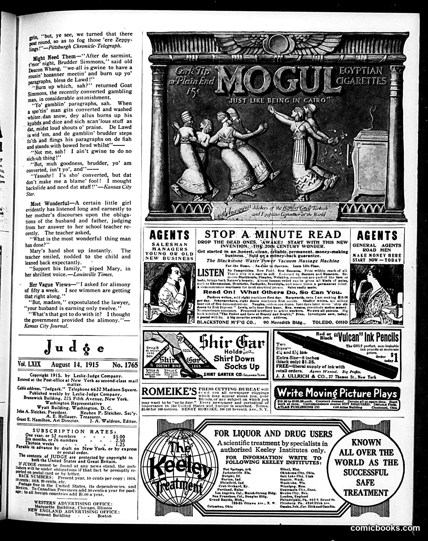 Judge — August 14, 1915 — page 25 of 28