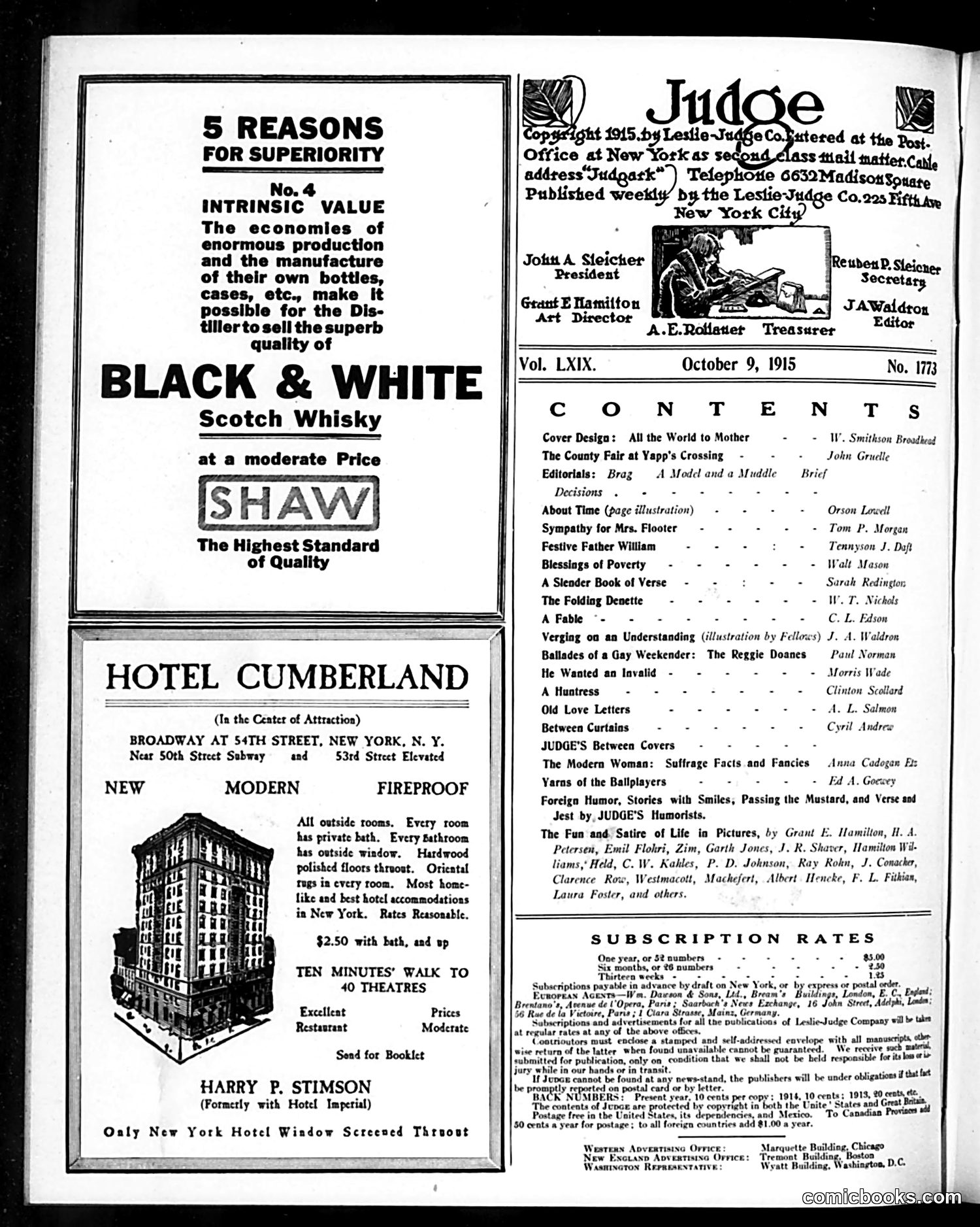 Judge — October 9, 1915 — page 2 of 28