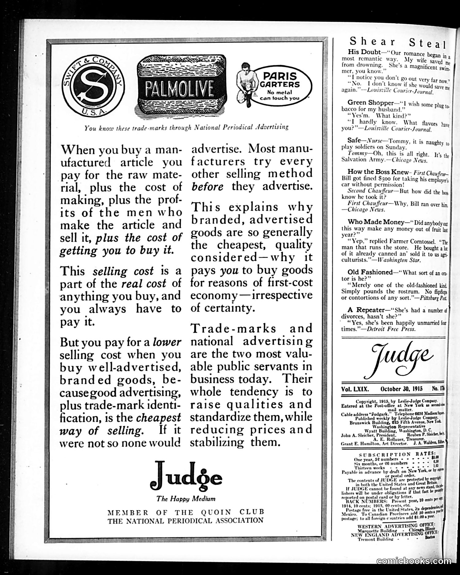 Judge — October 30, 1915 — page 26 of 28