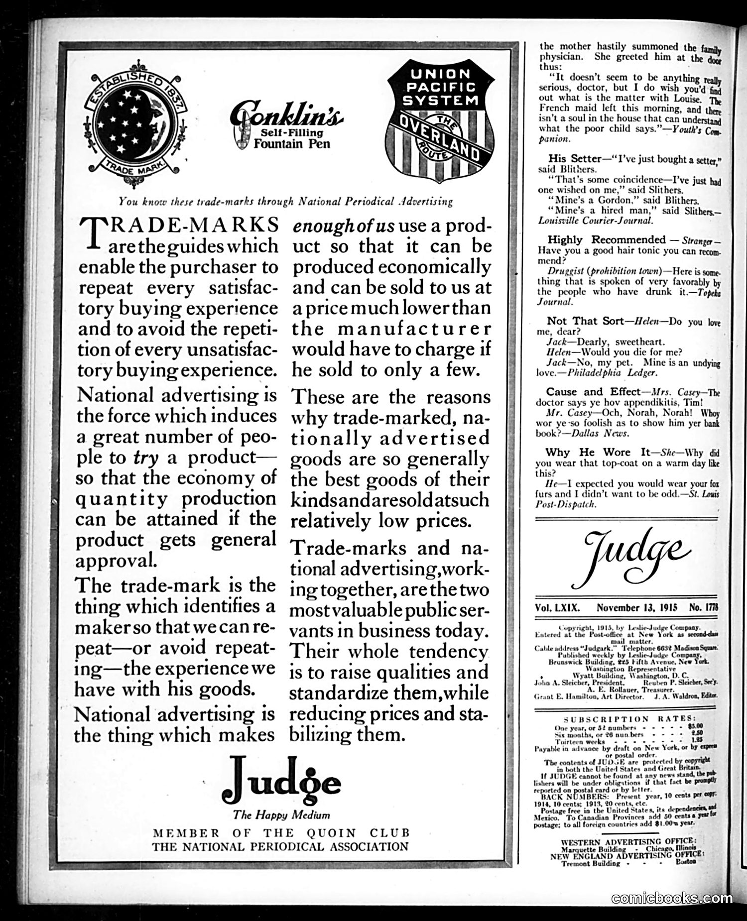 Judge — November 13, 1915 — page 26 of 28