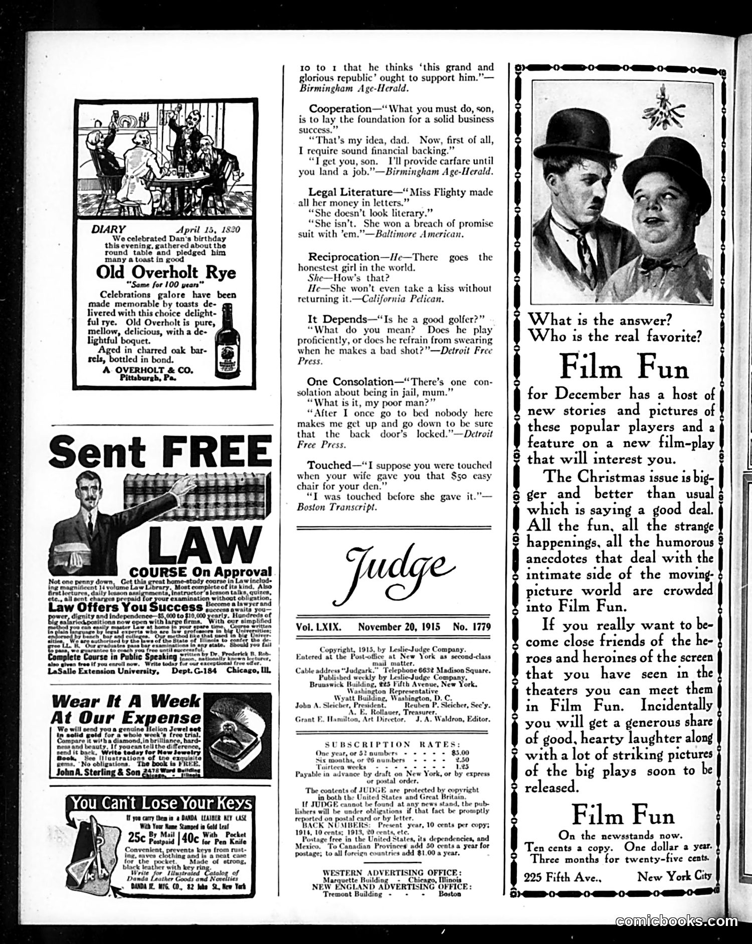 Judge — November 20, 1915 — page 26 of 28