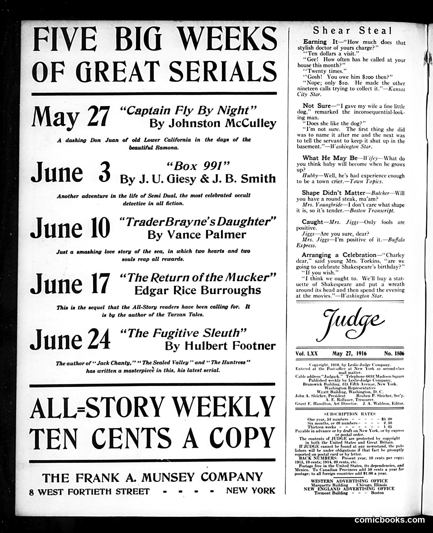 Judge — May 27, 1916 — page 26 of 28