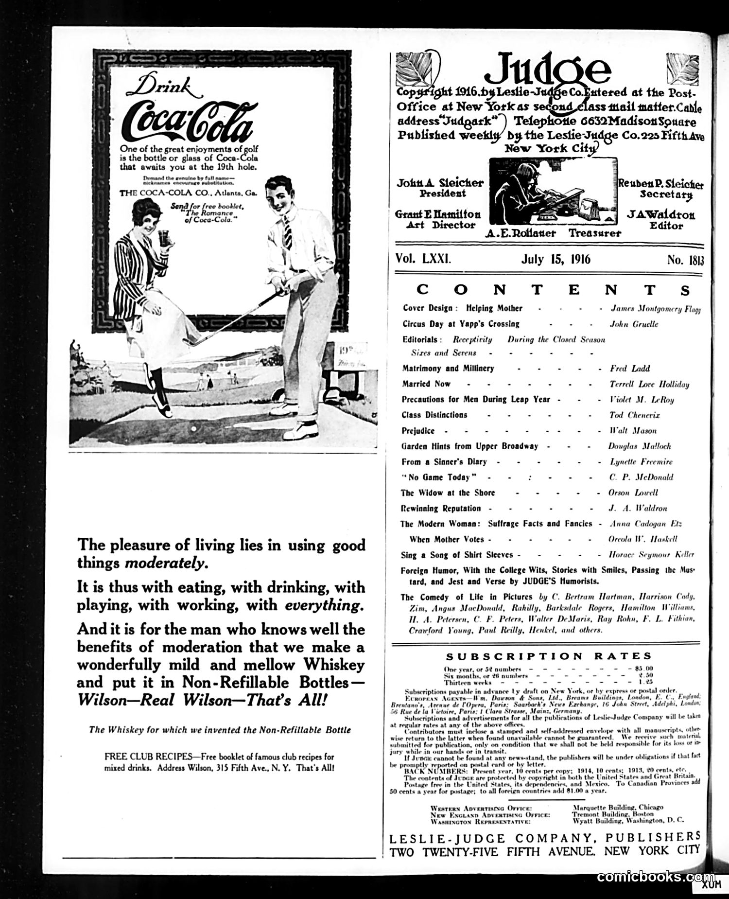 Judge — July 15, 1916 — page 2 of 28
