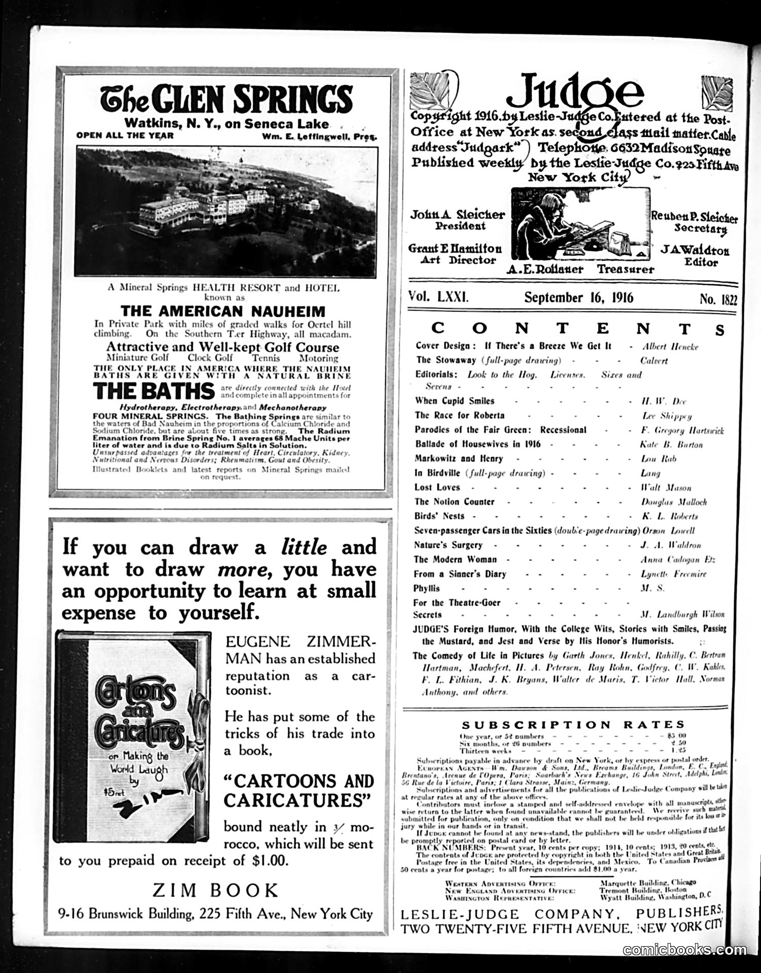 Judge — September 16, 1916 — page 2 of 28