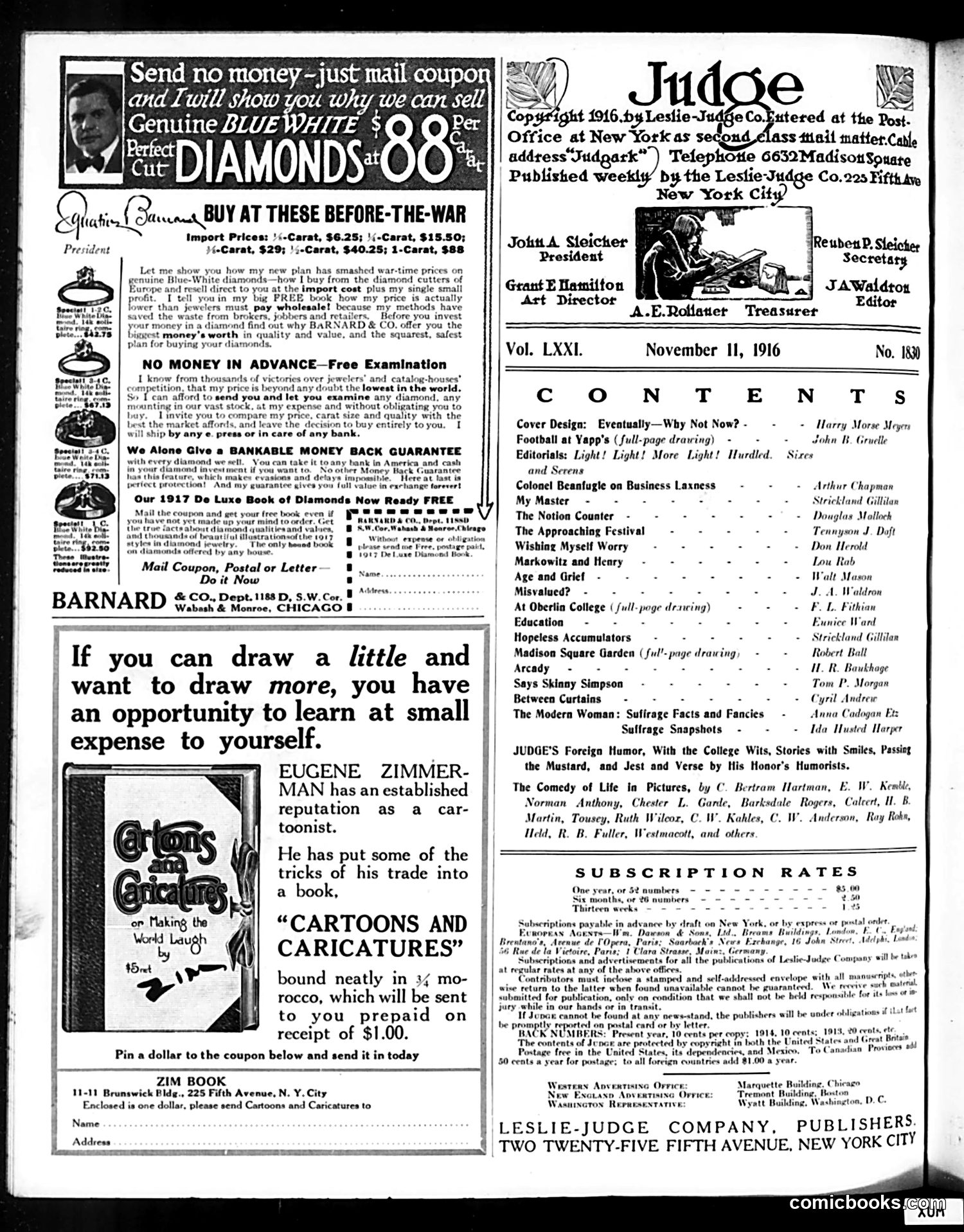 Judge — November 11, 1916 — page 2 of 28