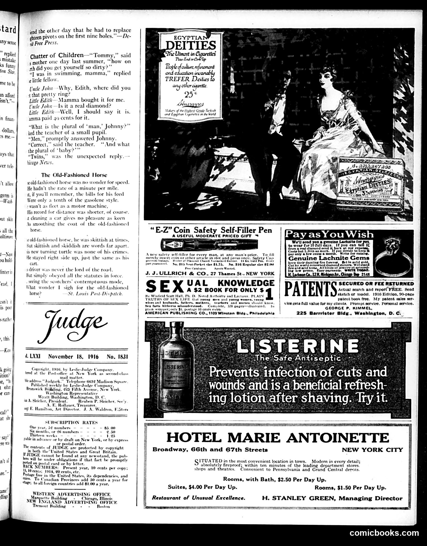 Judge — November 18, 1916 — page 25 of 28