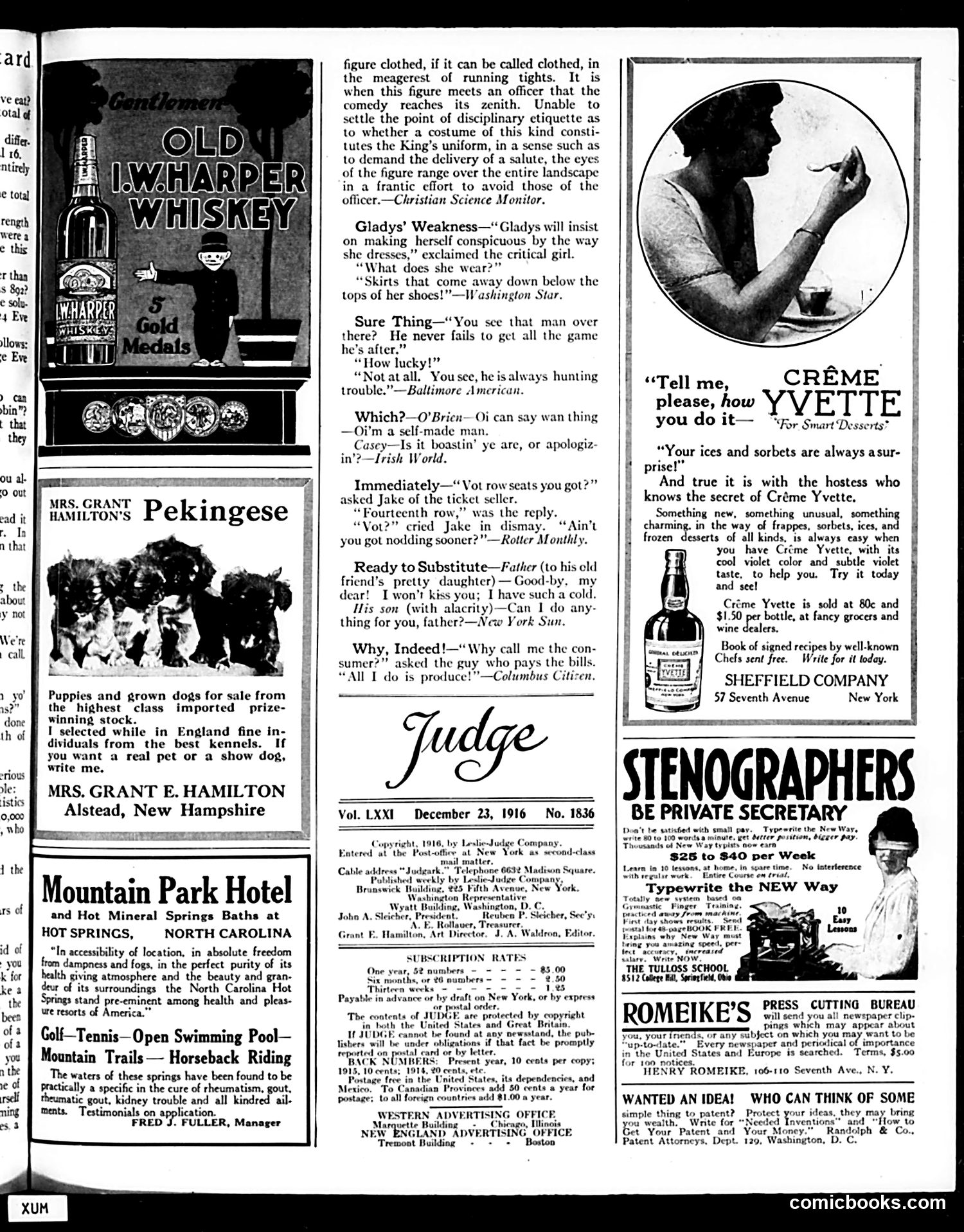 Judge — December 23, 1916 — page 29 of 32