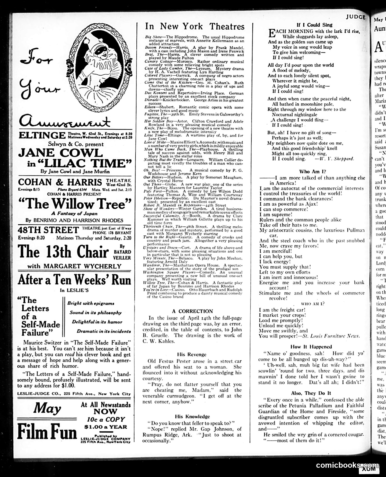 Judge — May 12, 1917 — page 20 of 28