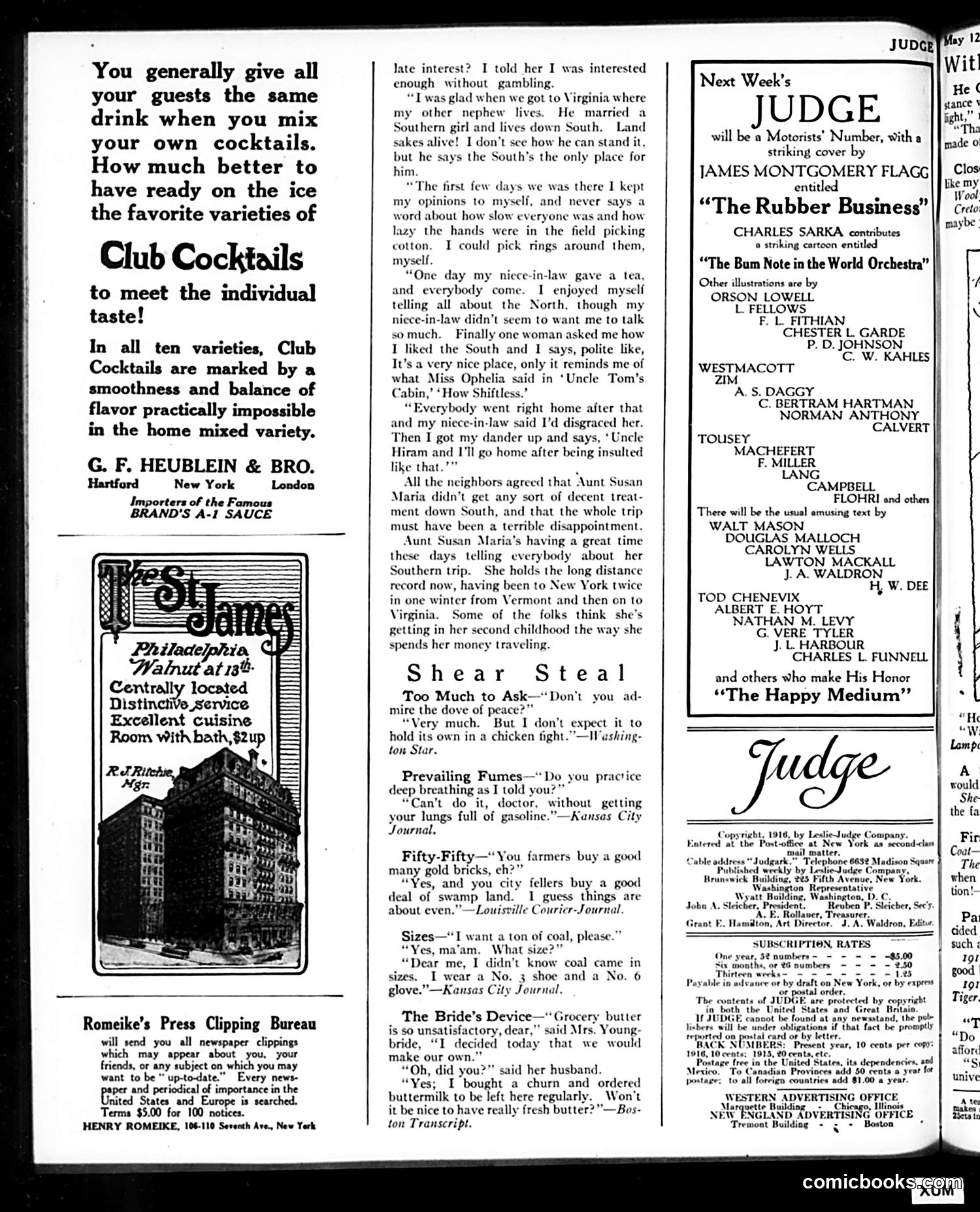Judge — May 12, 1917 — page 22 of 28