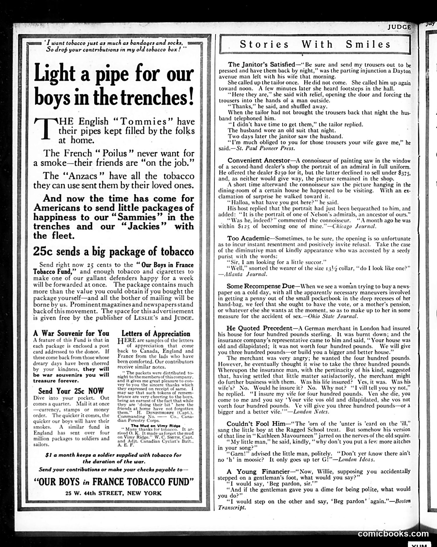 Judge — July 28, 1917 — page 26 of 28