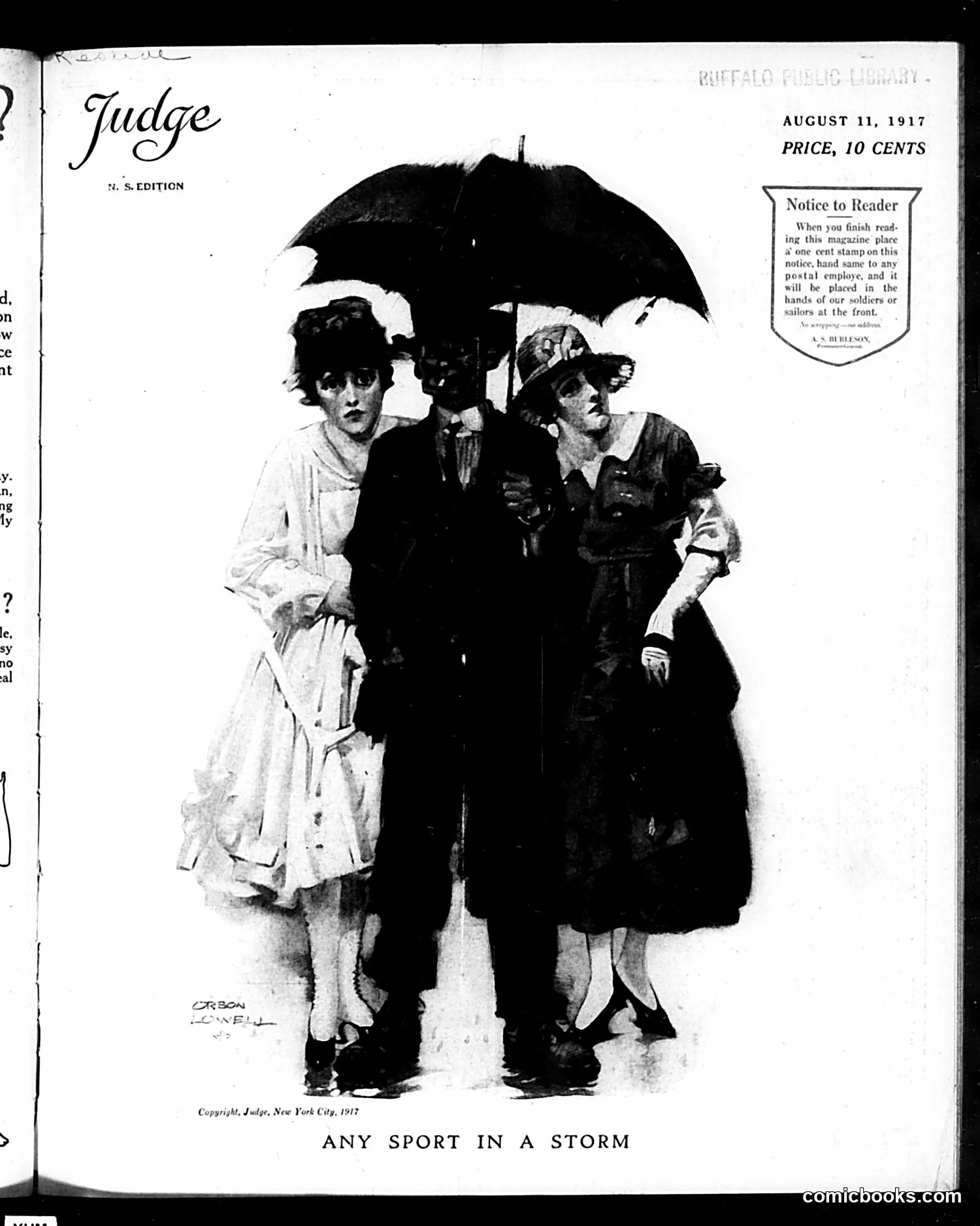 Judge — August 11, 1917