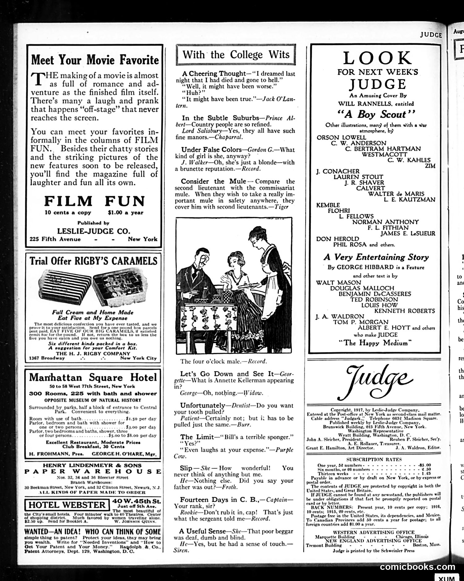 Judge — August 11, 1917 — page 22 of 28