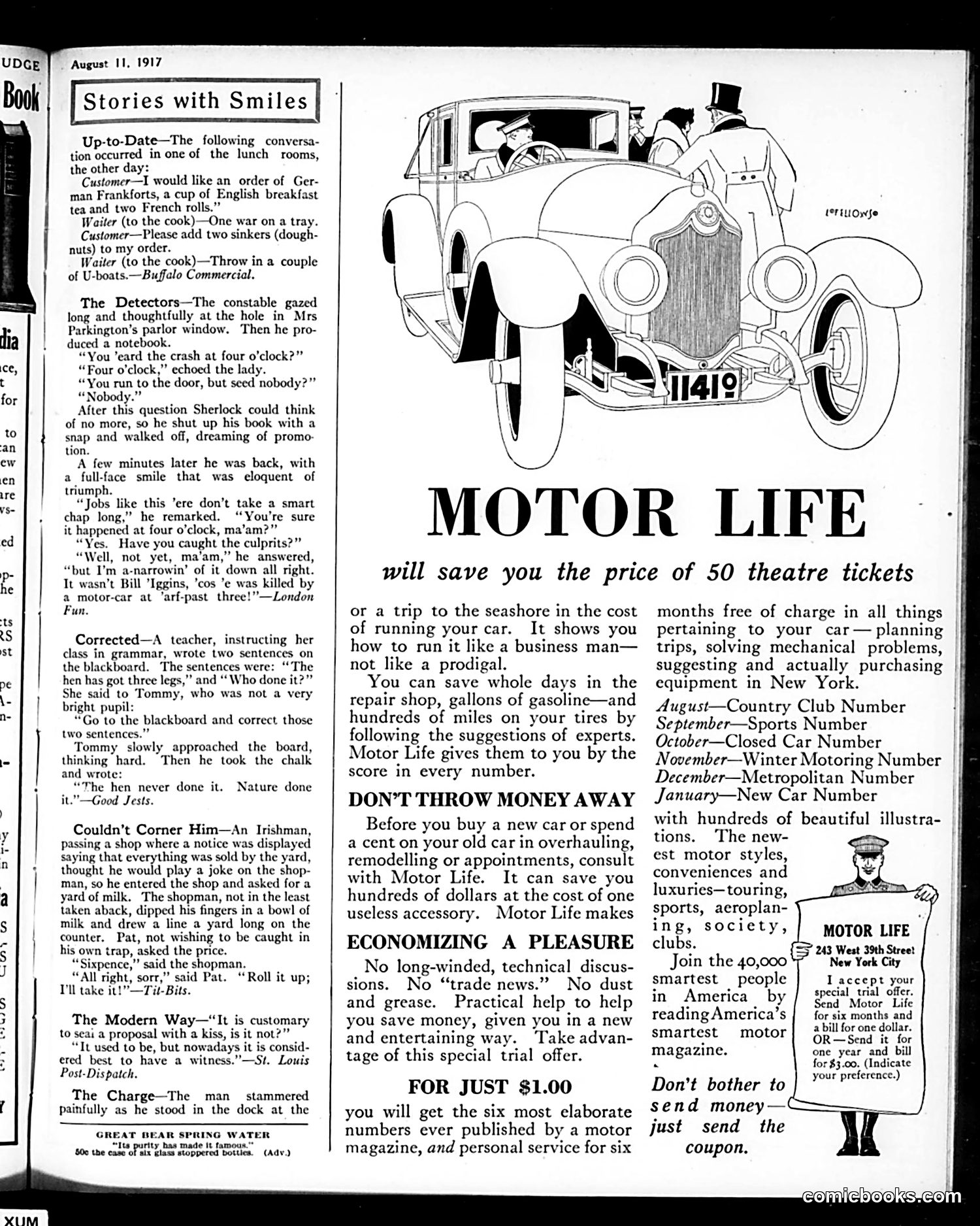 Judge — August 11, 1917 — page 25 of 28