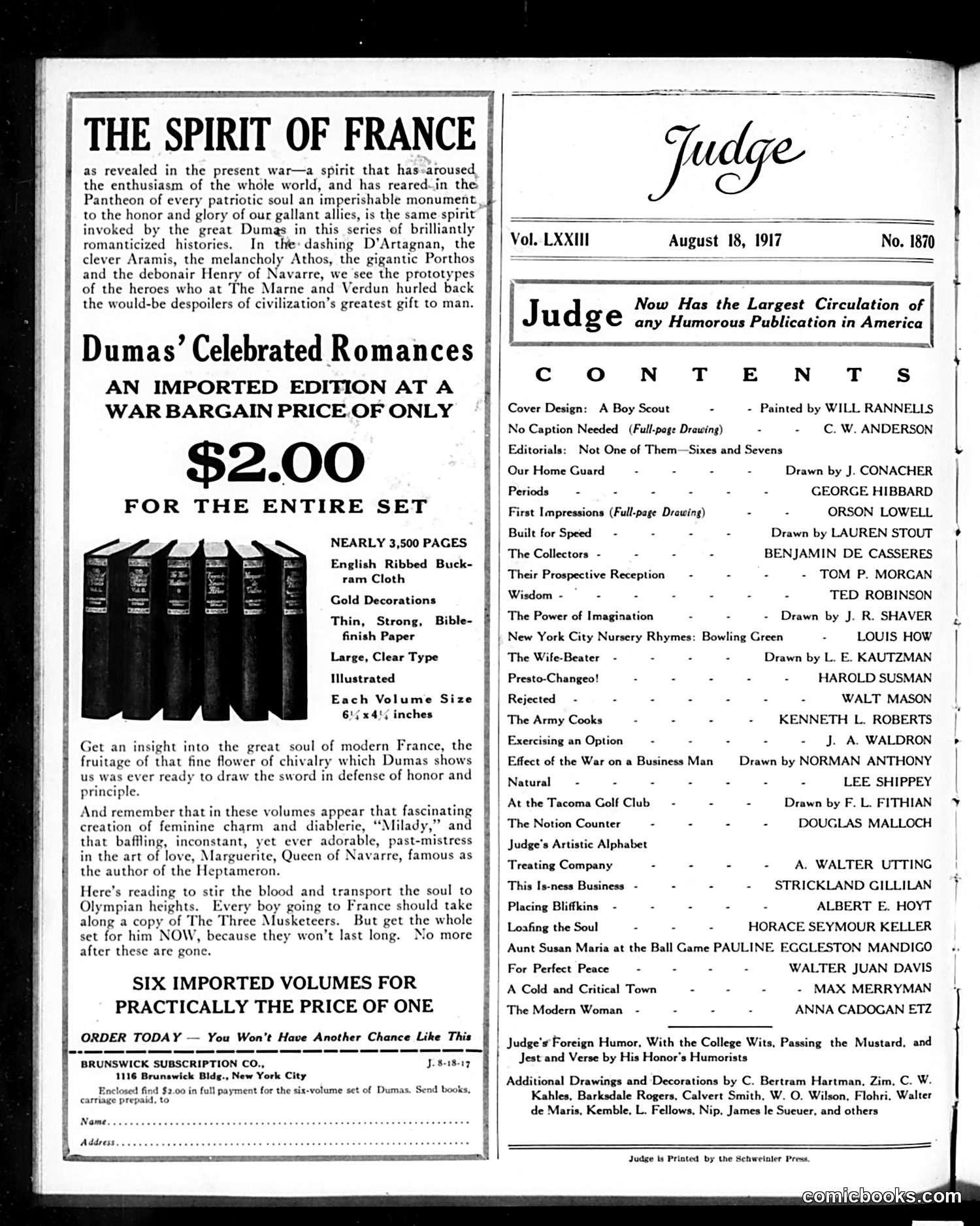 Judge — August 18, 1917 — page 2 of 28