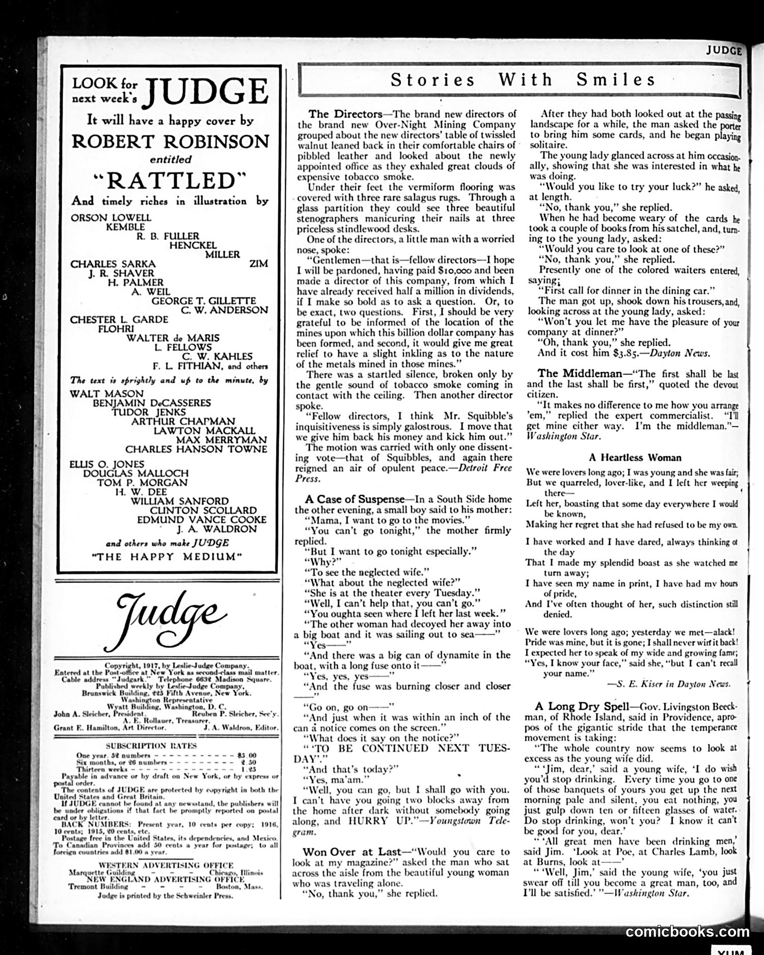 Judge — August 25, 1917 — page 26 of 28