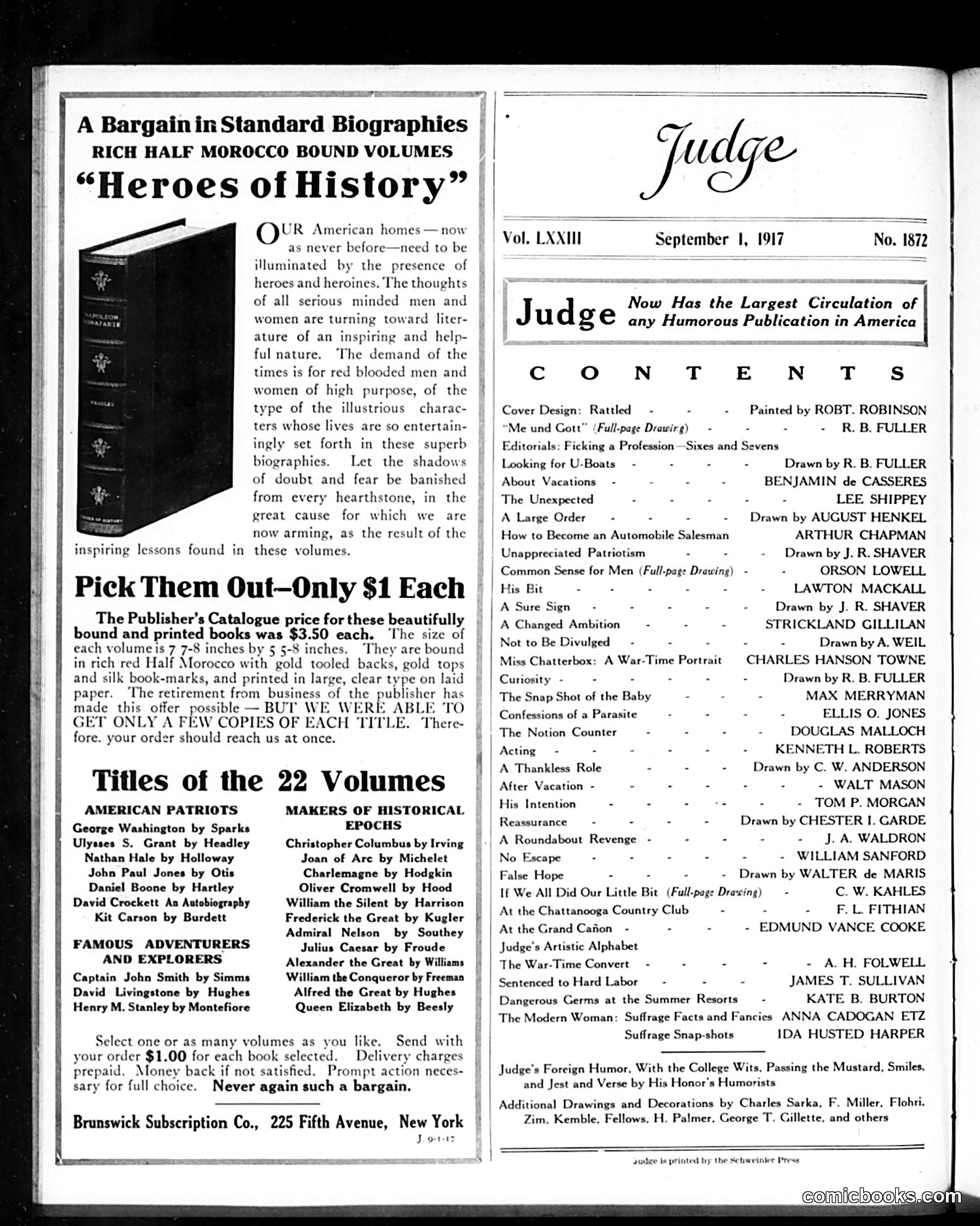 Judge — September 1, 1917 — page 2 of 28