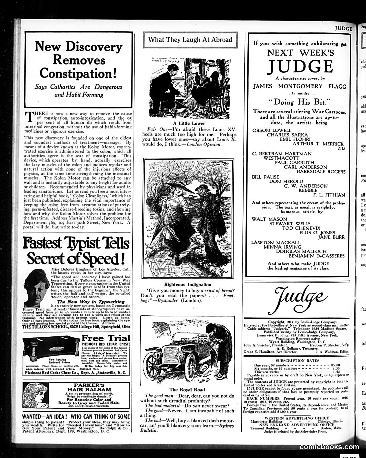 Judge — September 15, 1917 — page 22 of 28