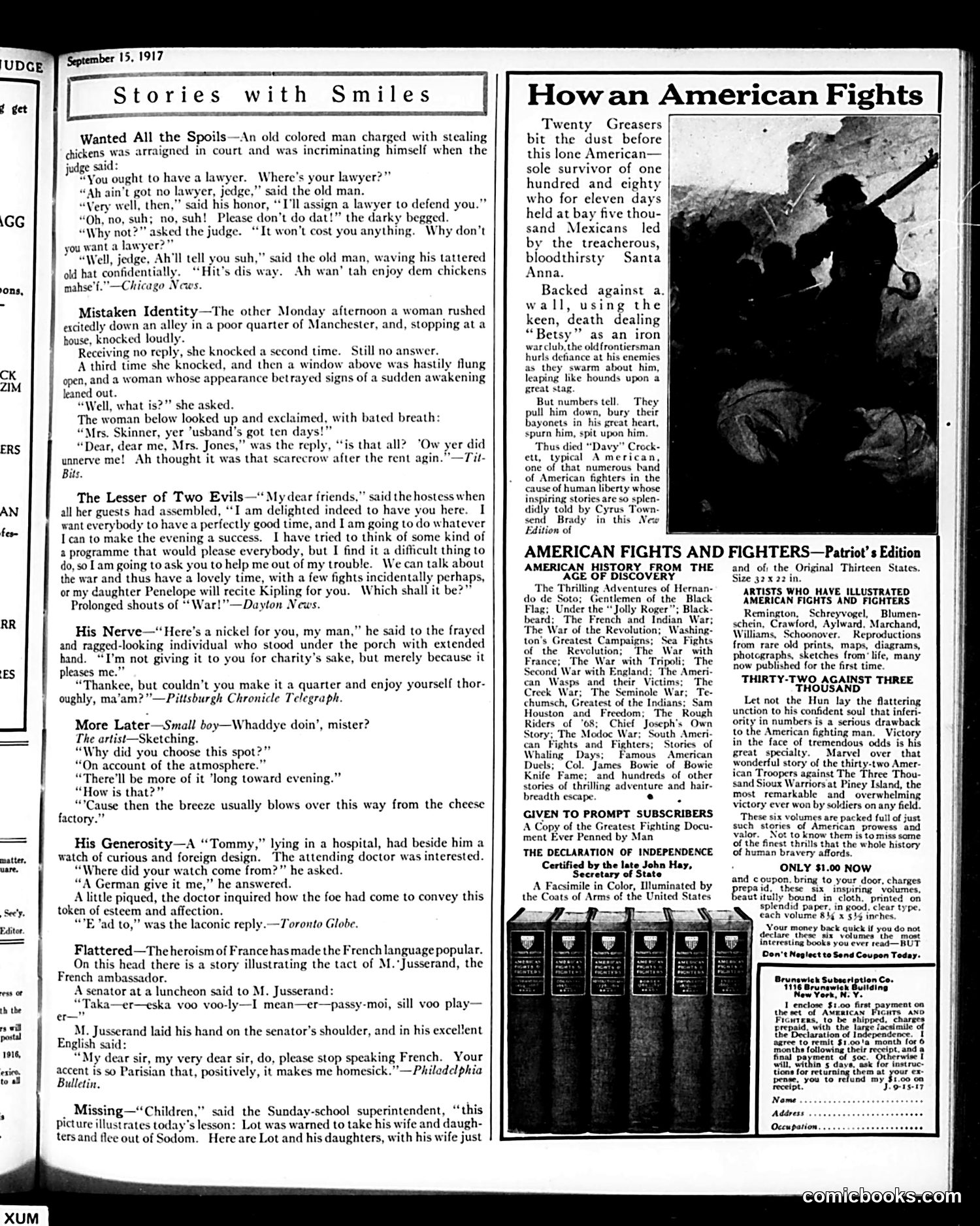 Judge — September 15, 1917 — page 23 of 28