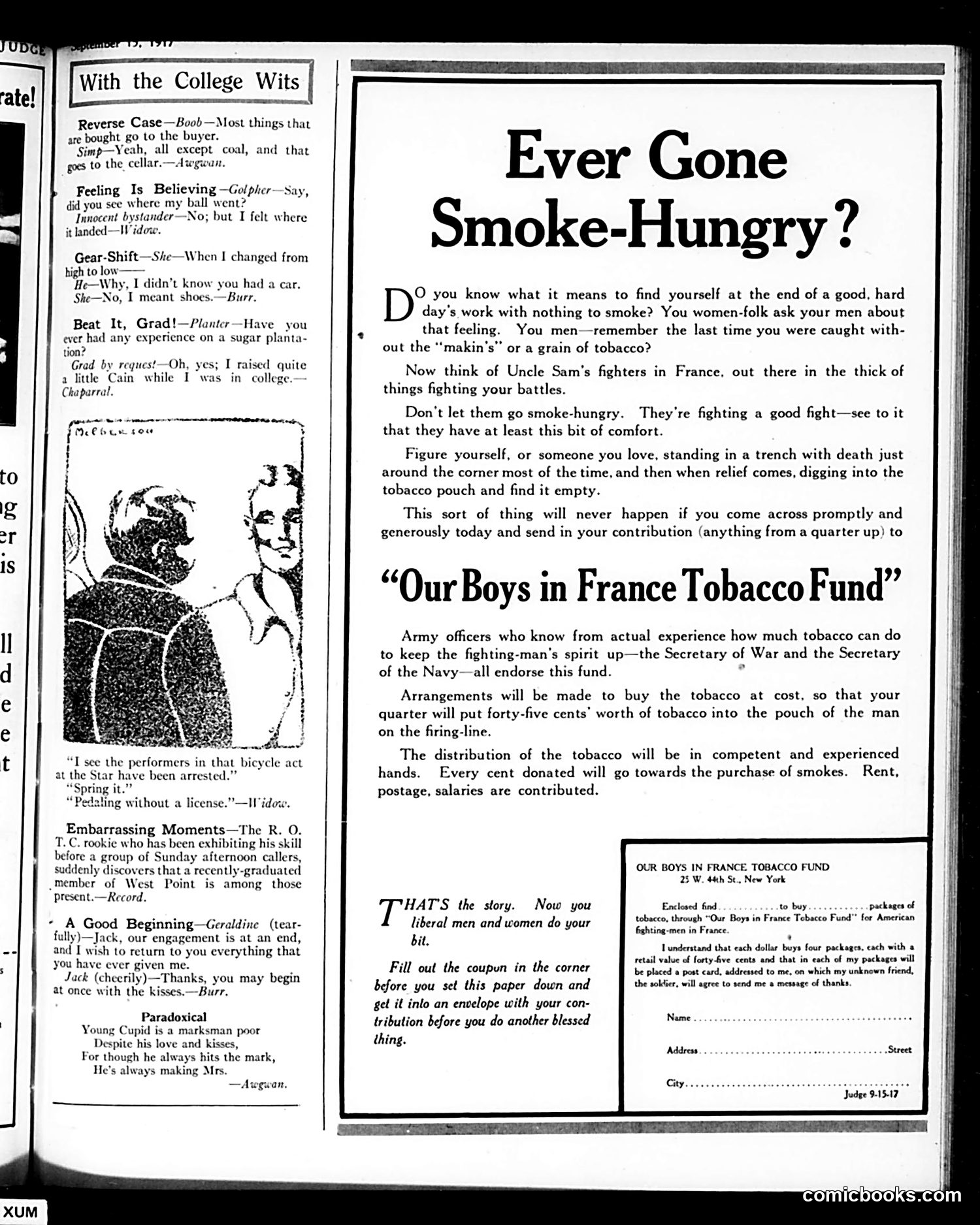 Judge — September 15, 1917 — page 25 of 28
