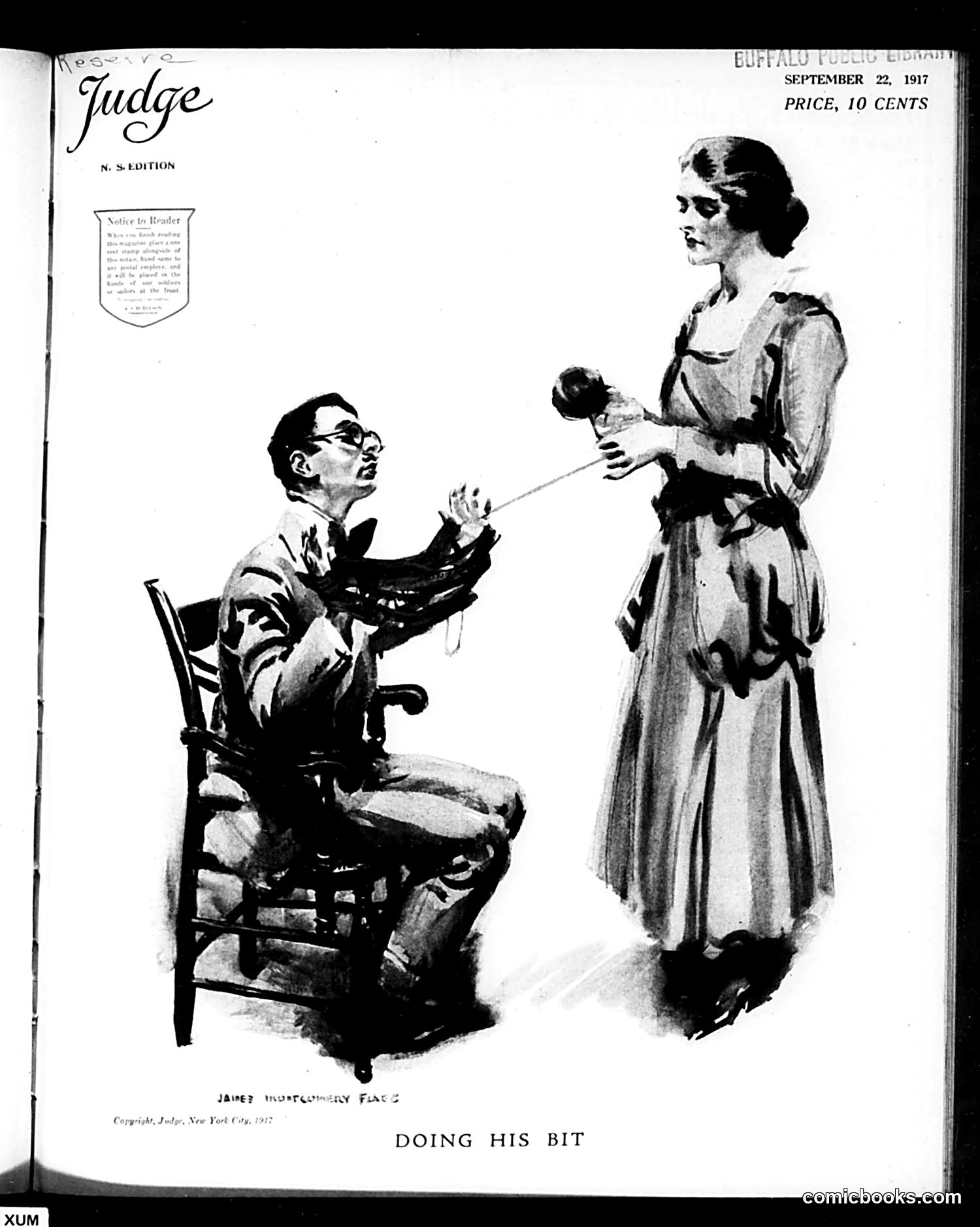 Judge — September 22, 1917