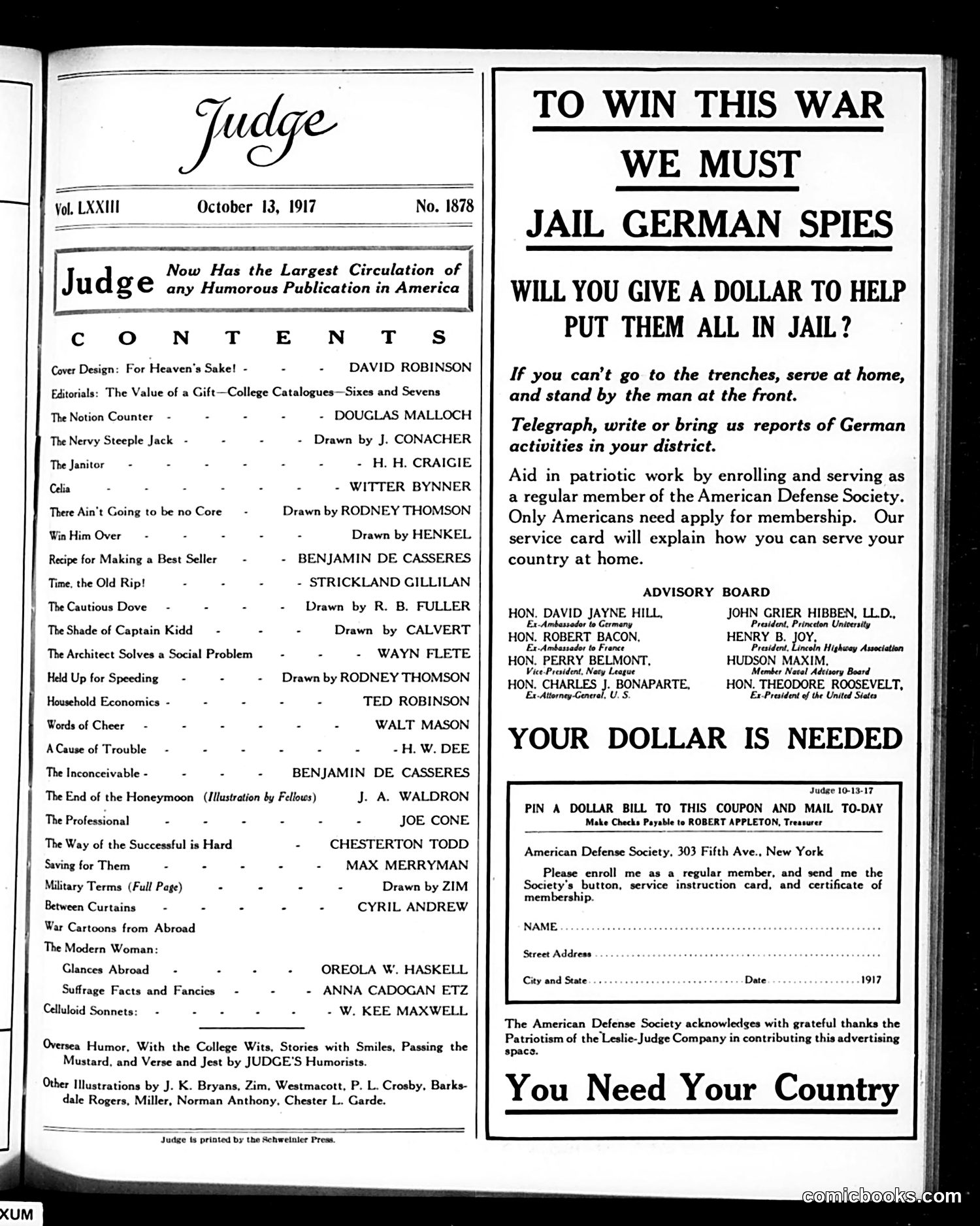 Judge — October 13, 1917 — page 3 of 28