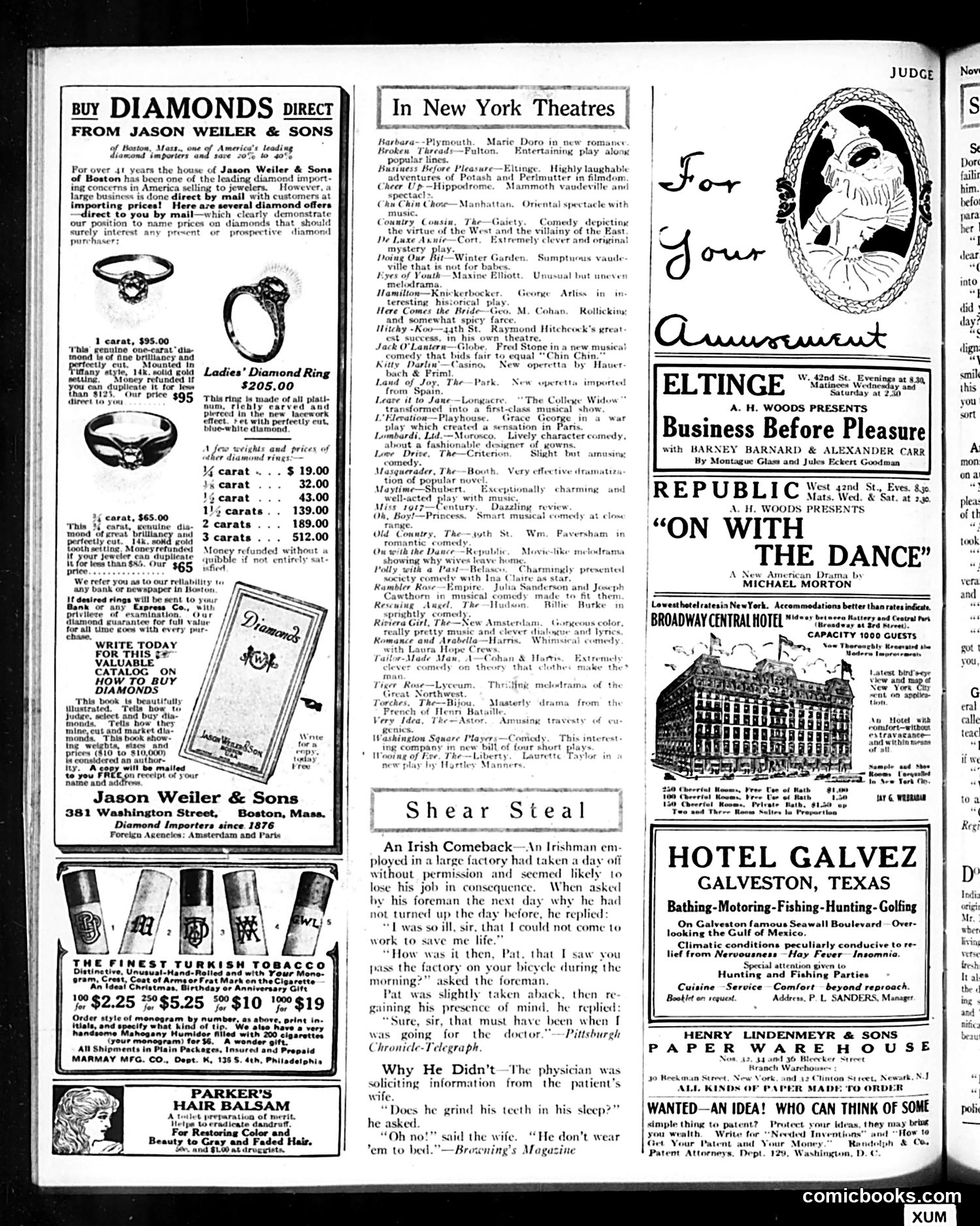 Judge — November 17, 1917 — page 24 of 28