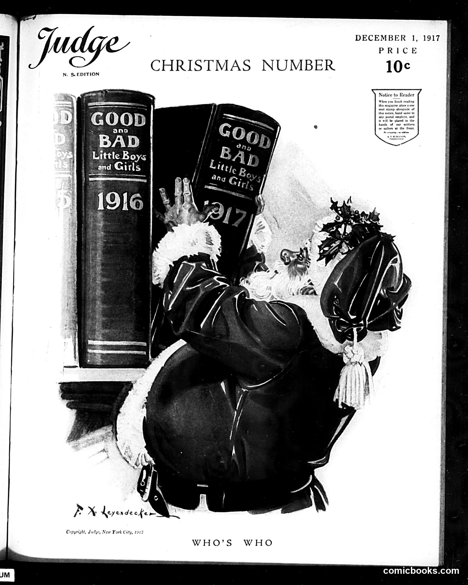 Judge — December 1, 1917