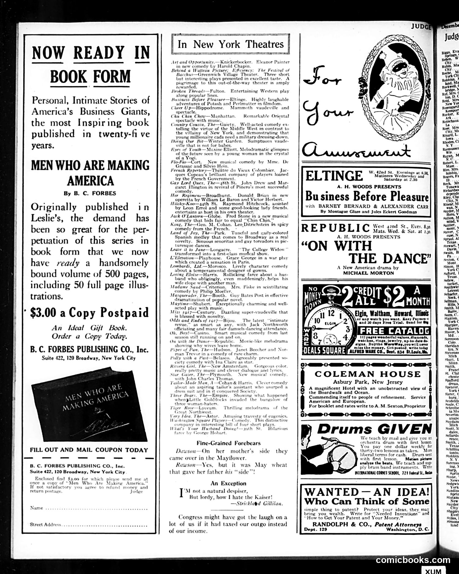 Judge — December 8, 1917 — page 24 of 28