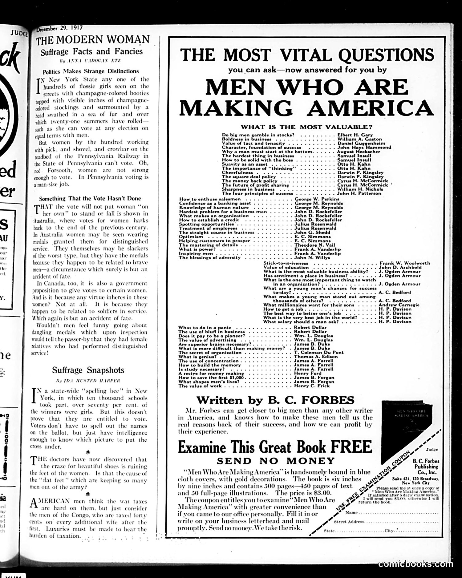 Judge — December 29, 1917 — page 25 of 29