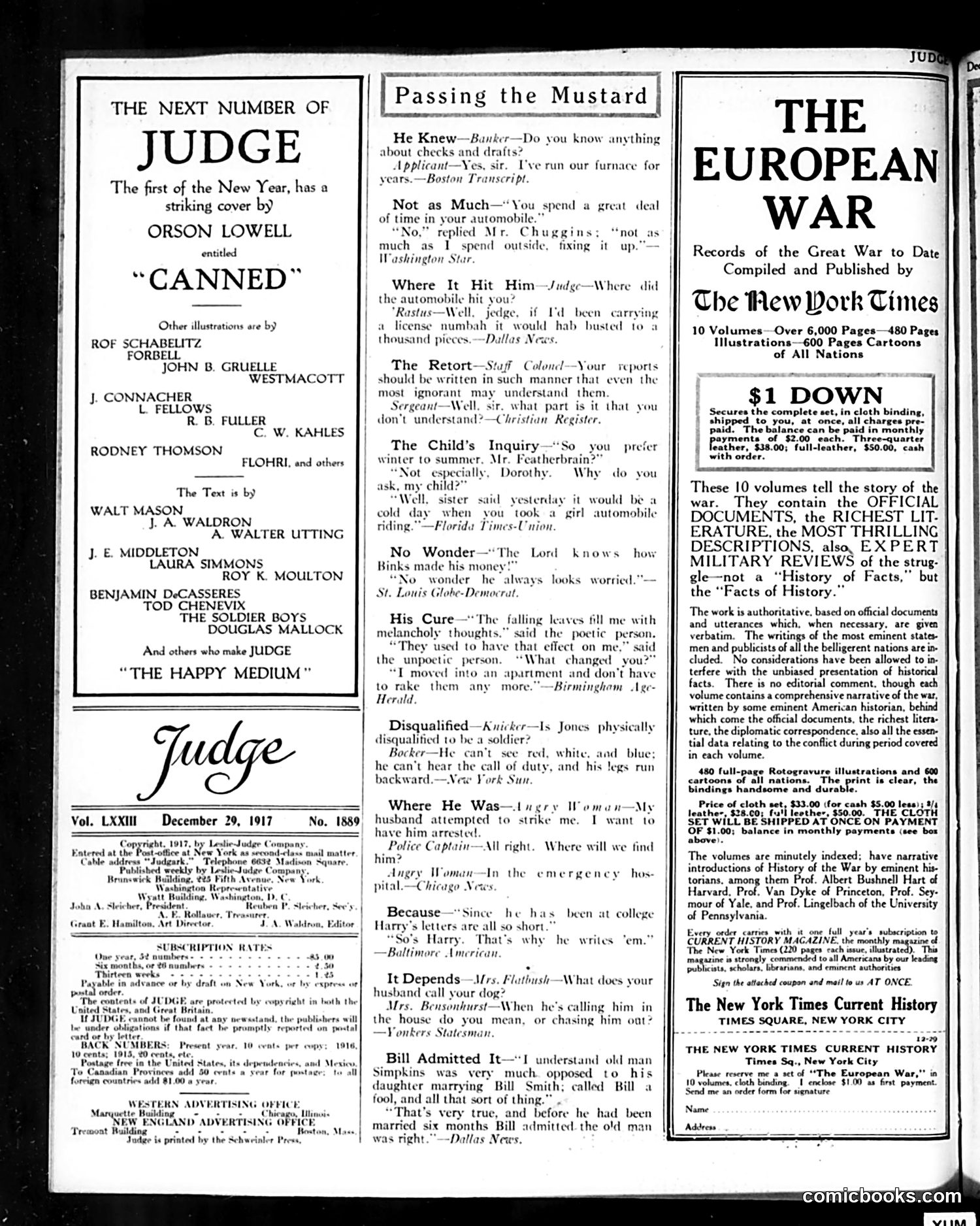 Judge — December 29, 1917 — page 26 of 29