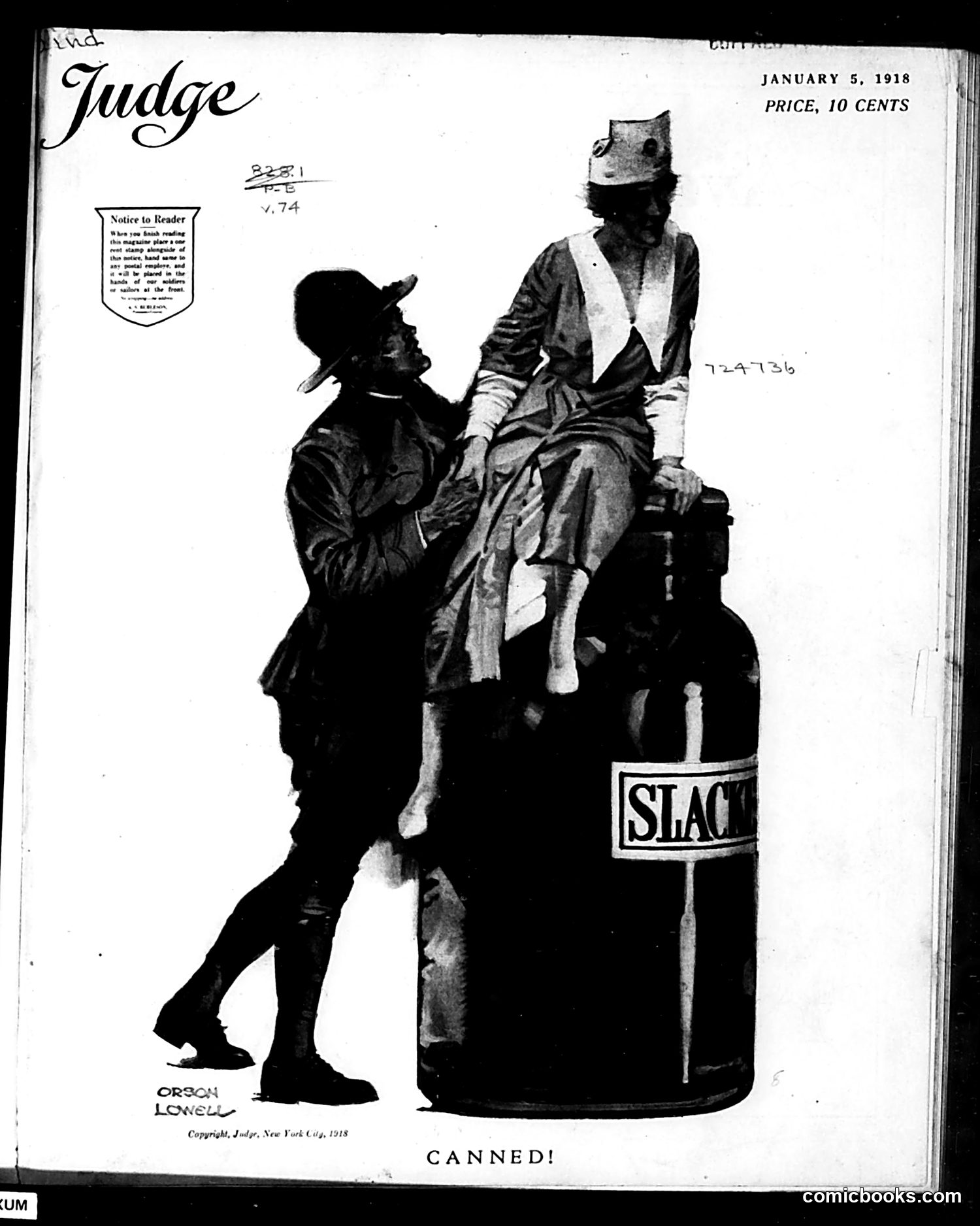 Judge — January 5, 1918