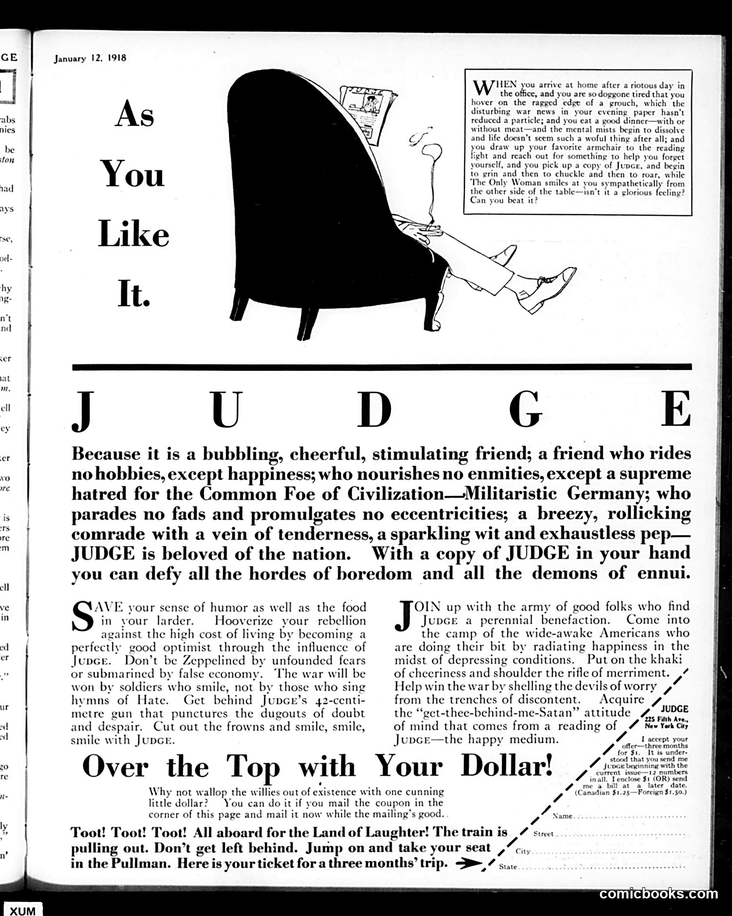Judge — January 12, 1918 — page 23 of 28