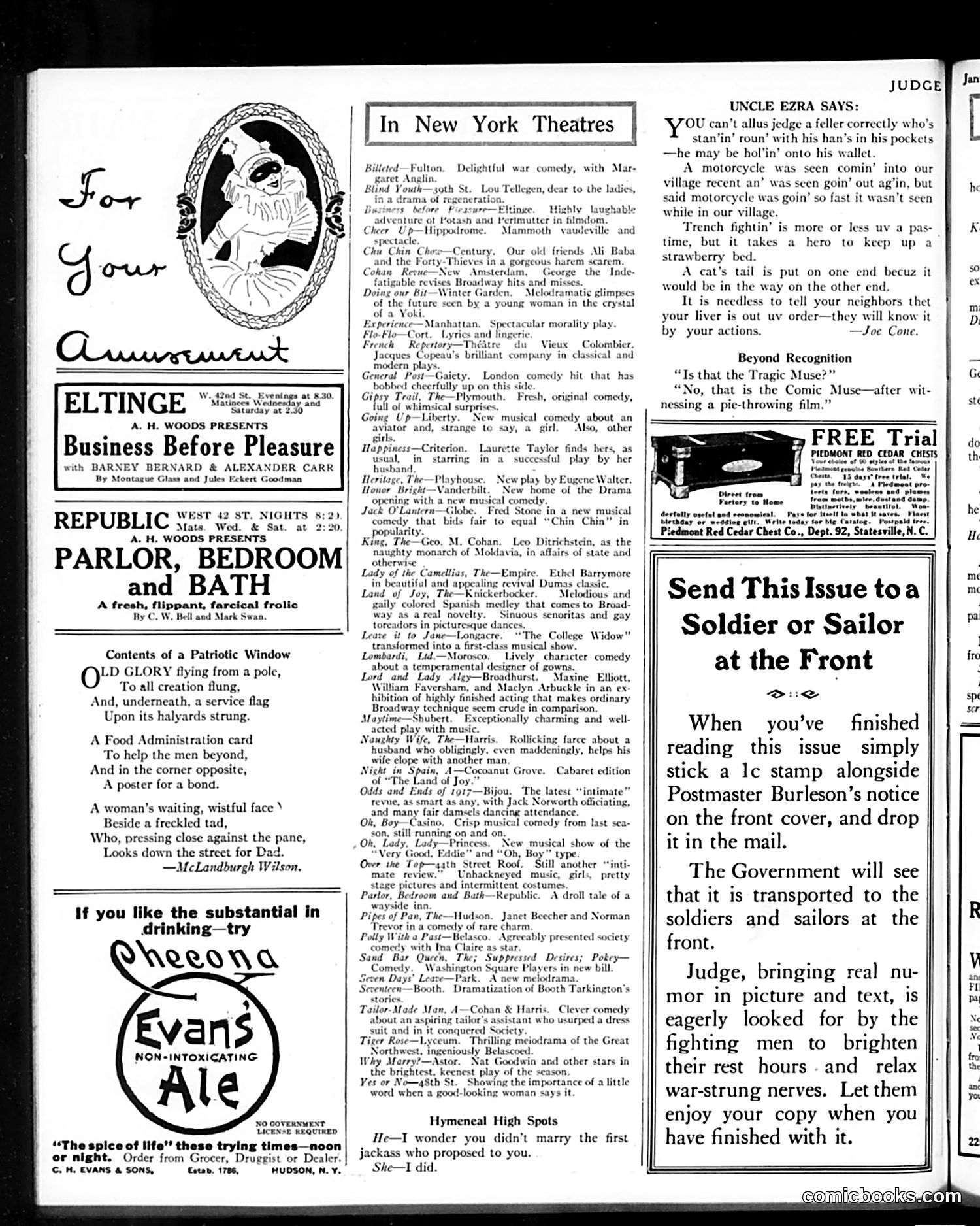 Judge — January 26, 1918 — page 24 of 28