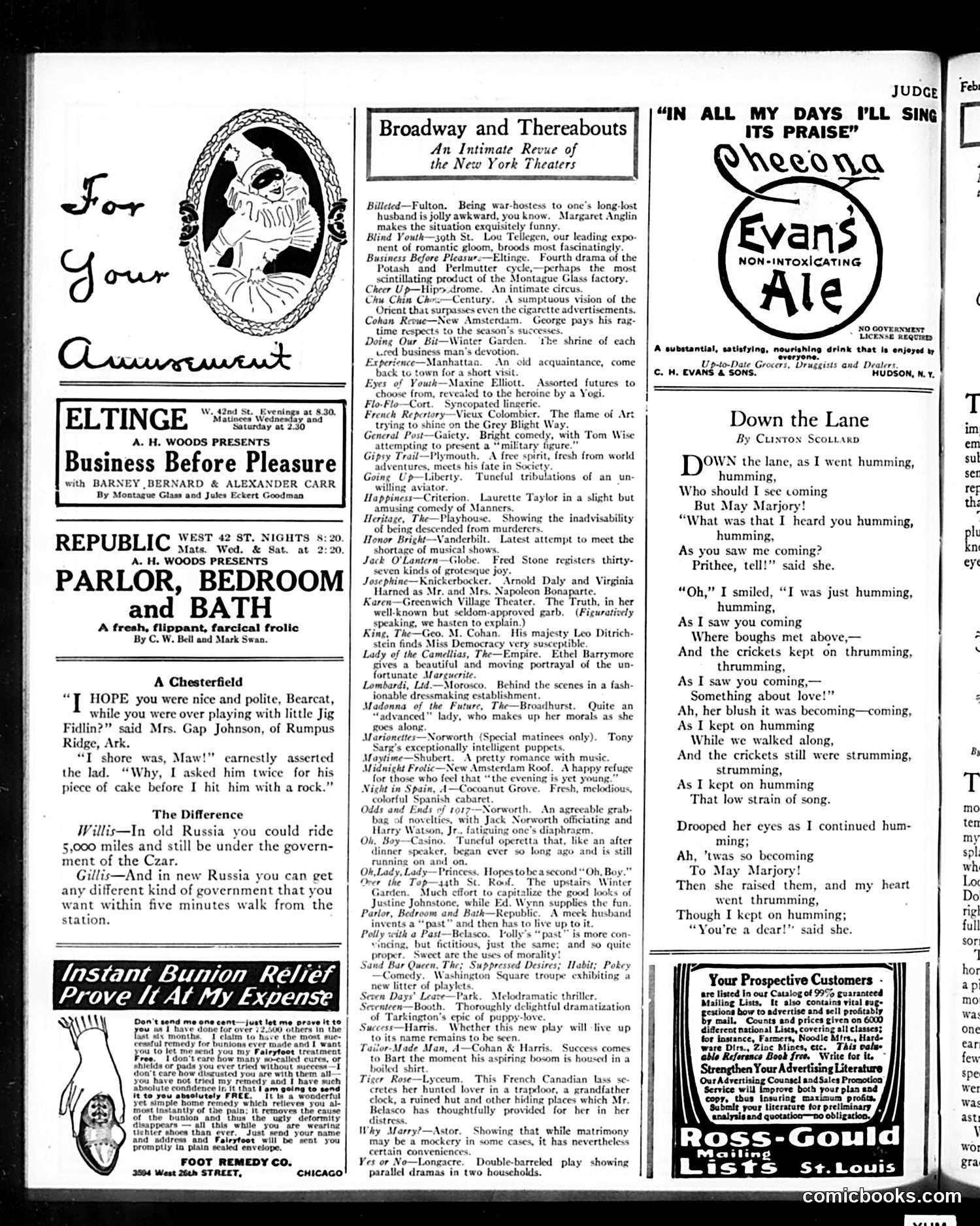 Judge — February 9, 1918 — page 30 of 36
