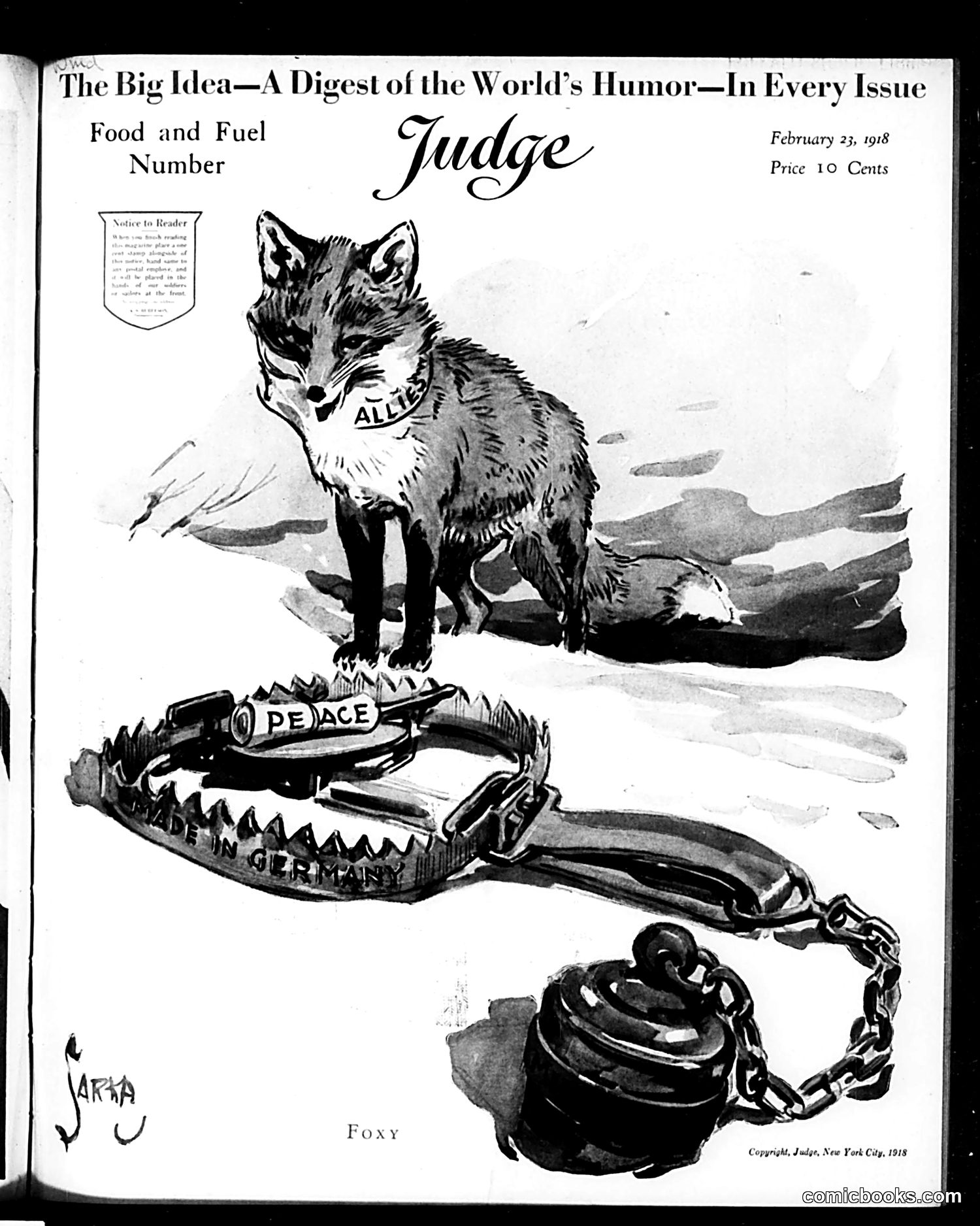 Judge — February 23, 1918