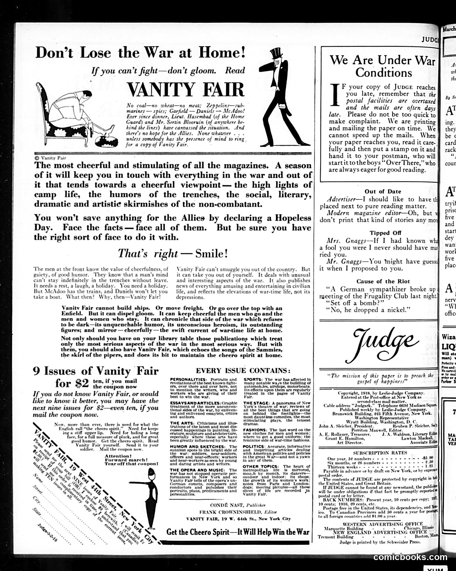 Judge — March 2, 1918 — page 30 of 36